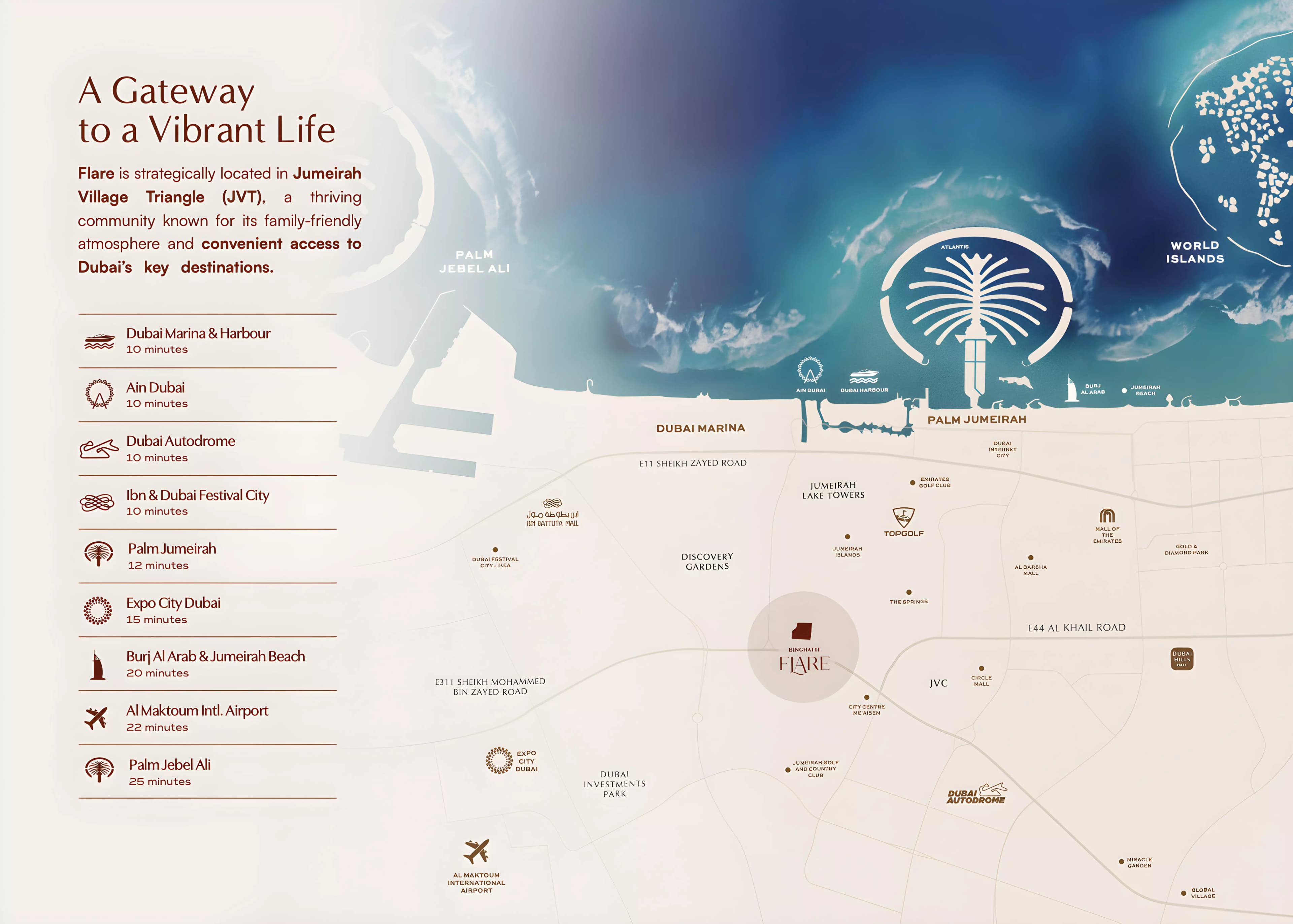 Binghatti Flare 02 masterplan