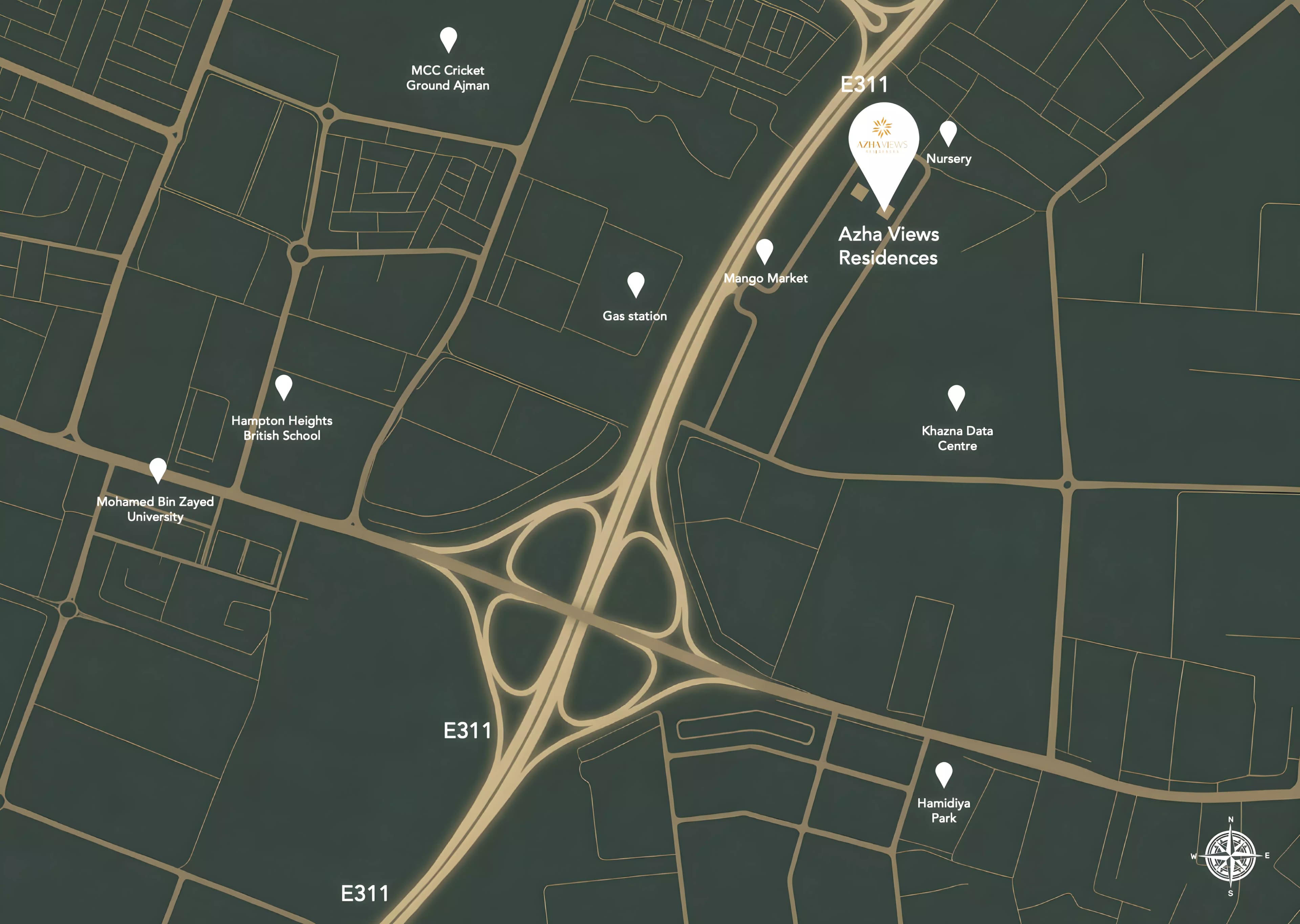 Azha Views Residences masterplan