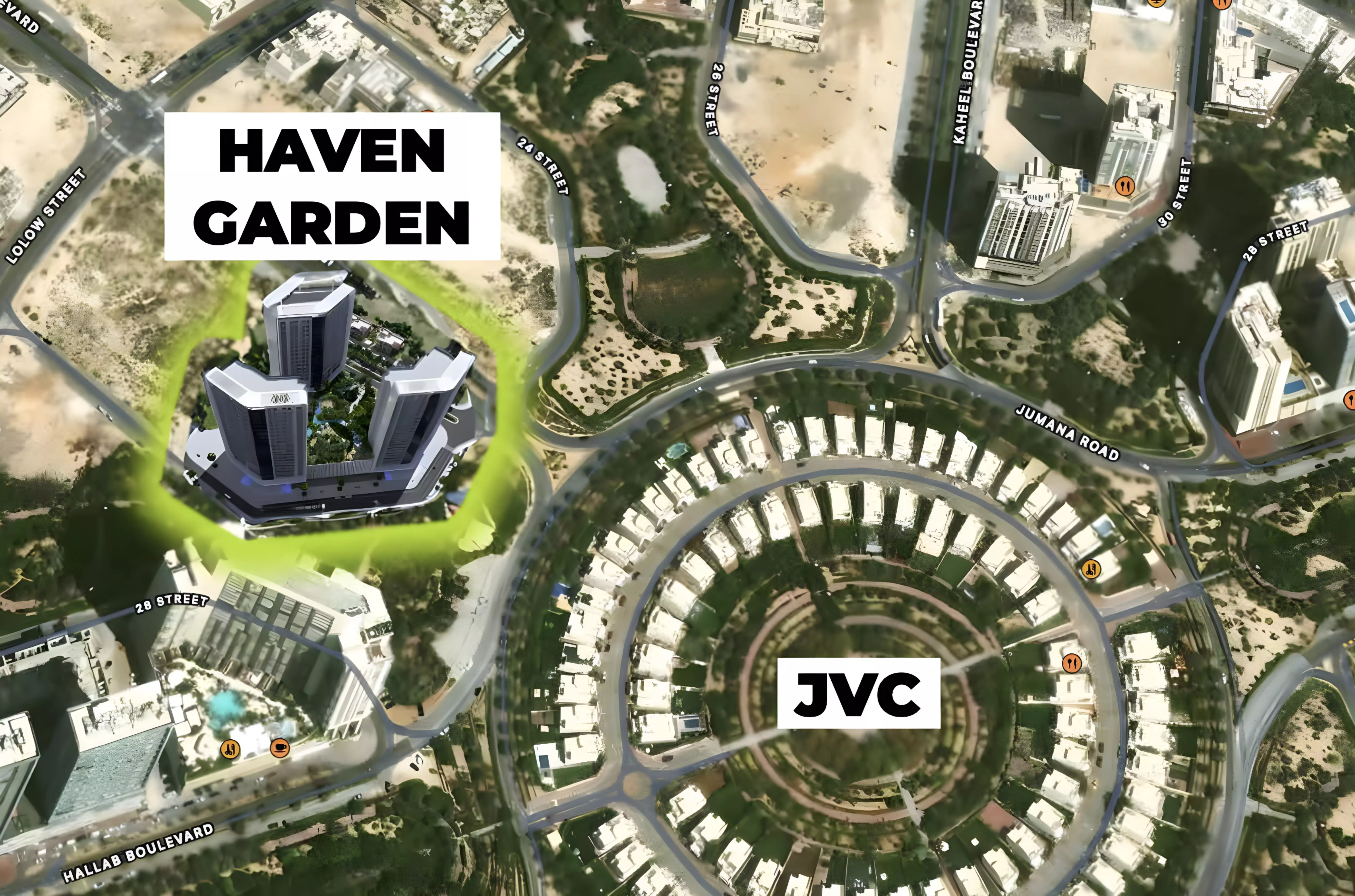 The Haven Gardens masterplan