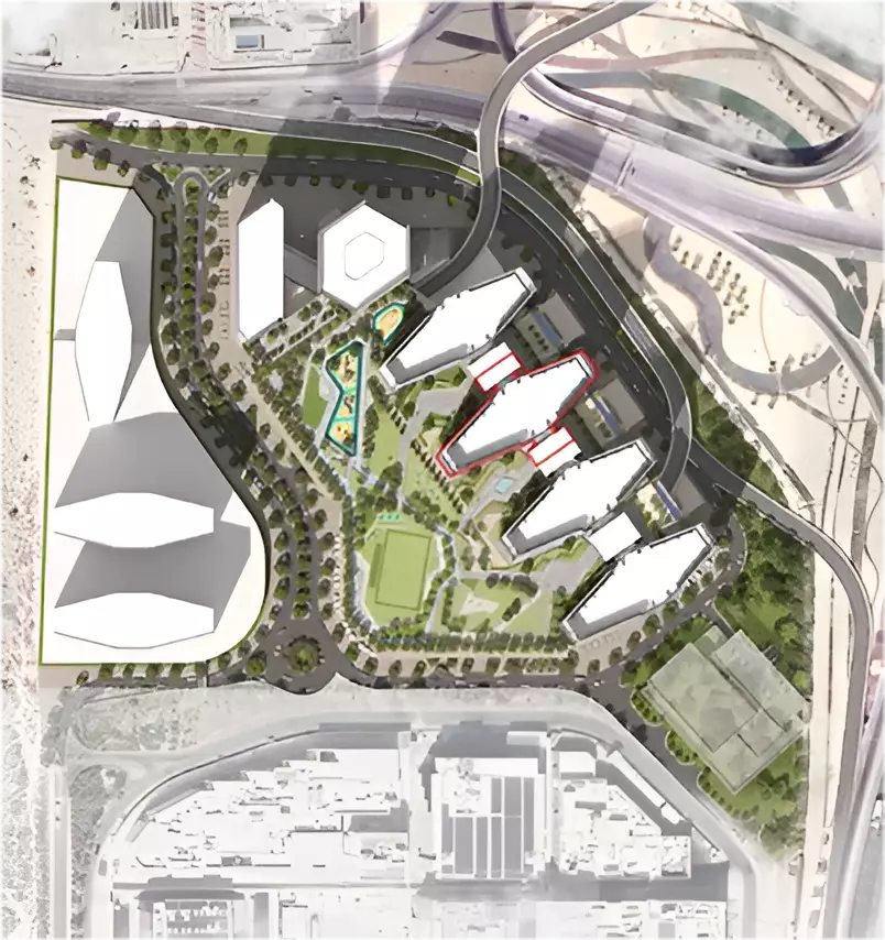 Sobha Central masterplan