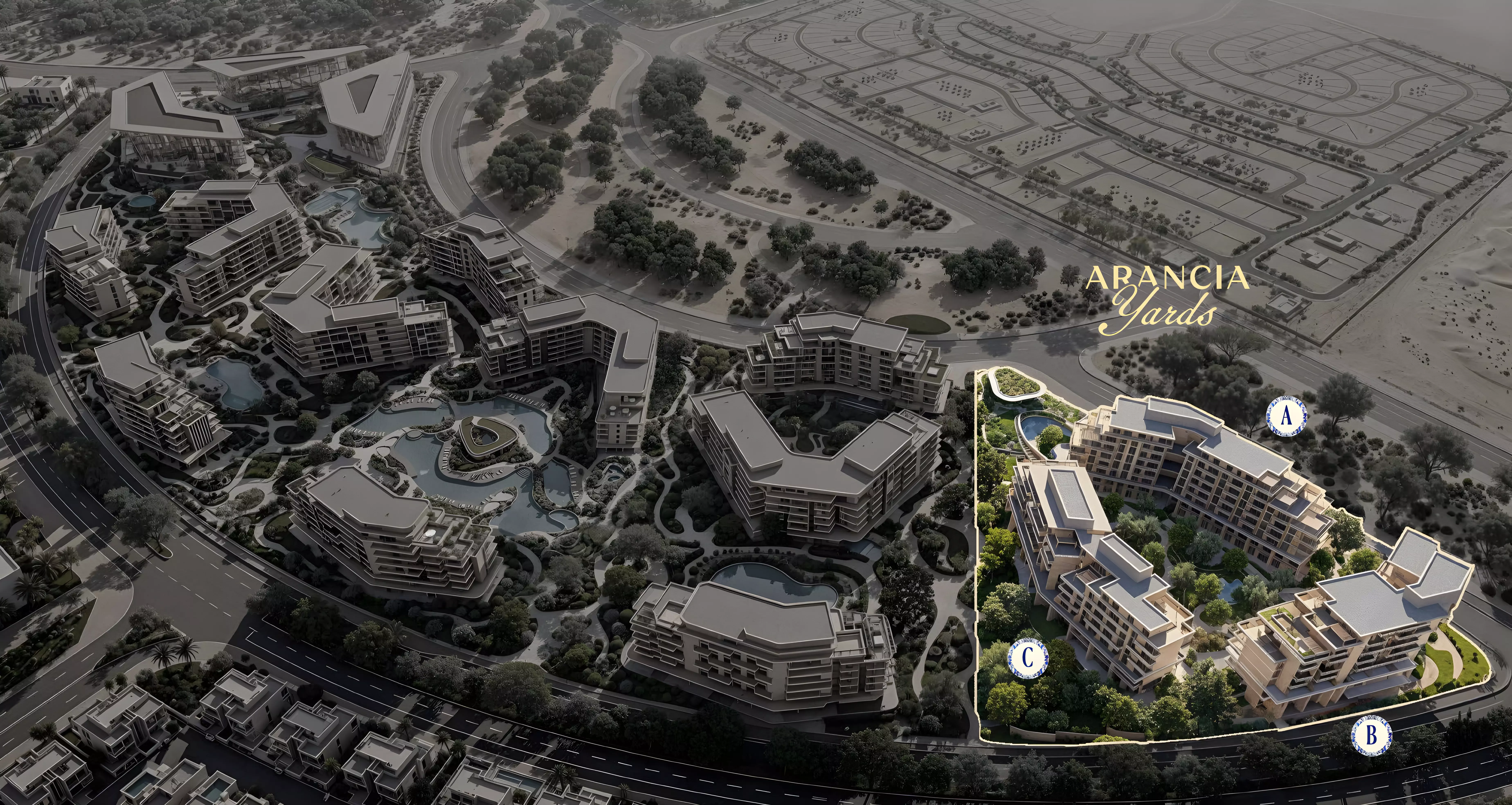 Arancia Yards masterplan