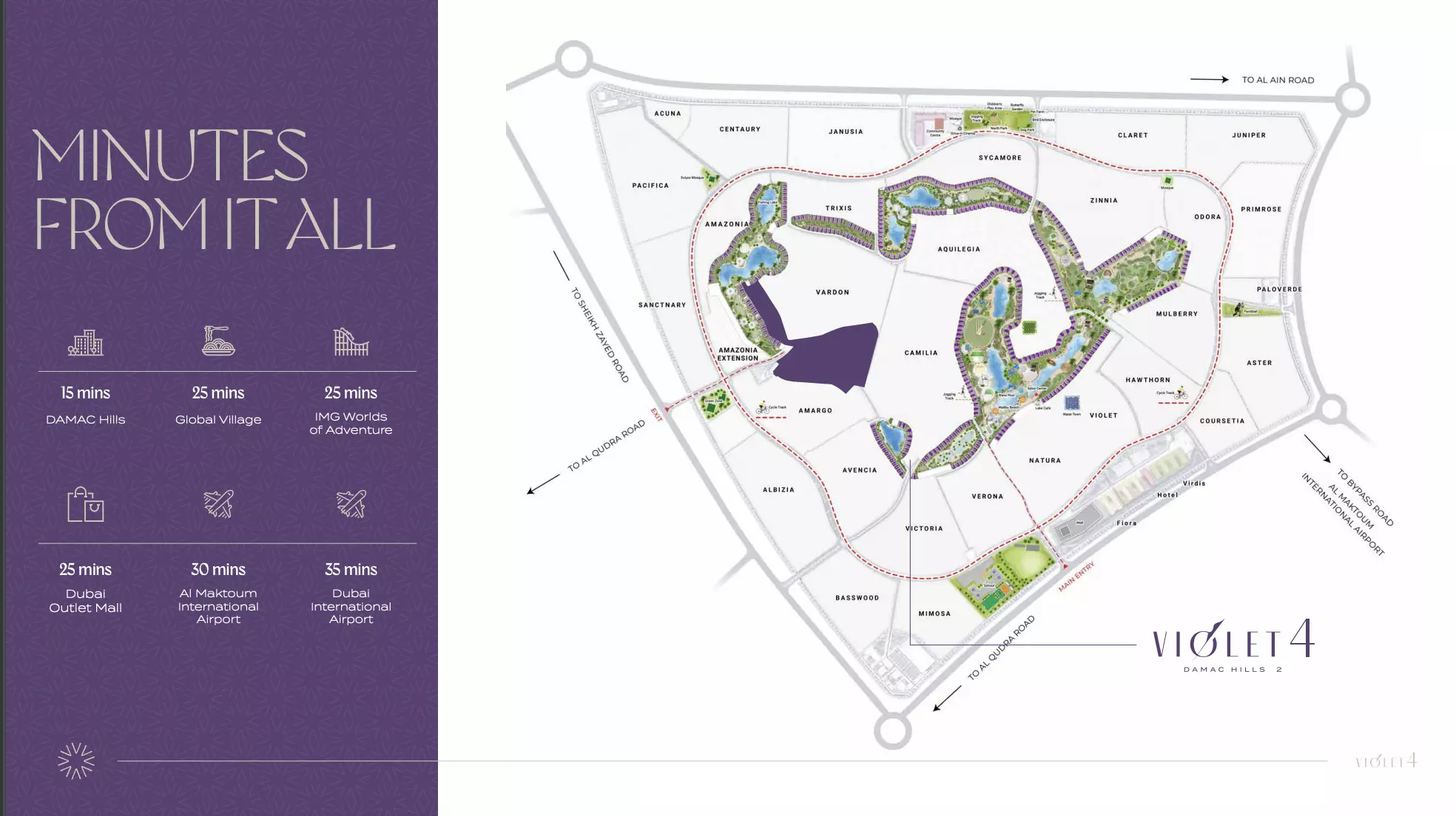 Violet 4 masterplan