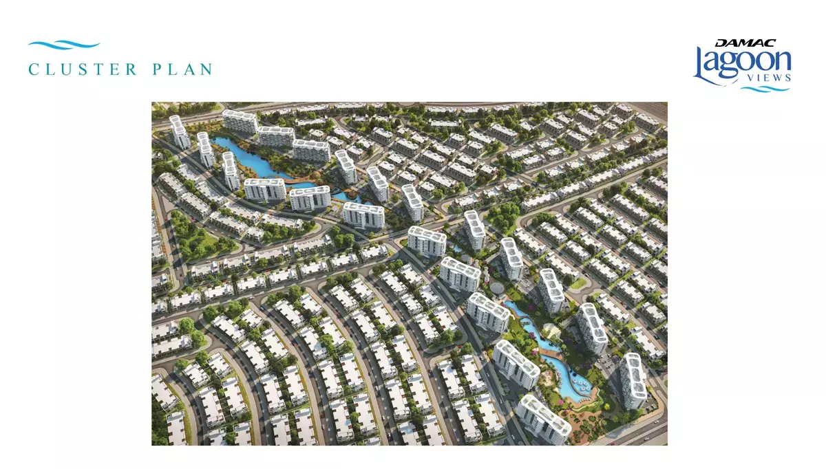 Damac Lagoon Views masterplan