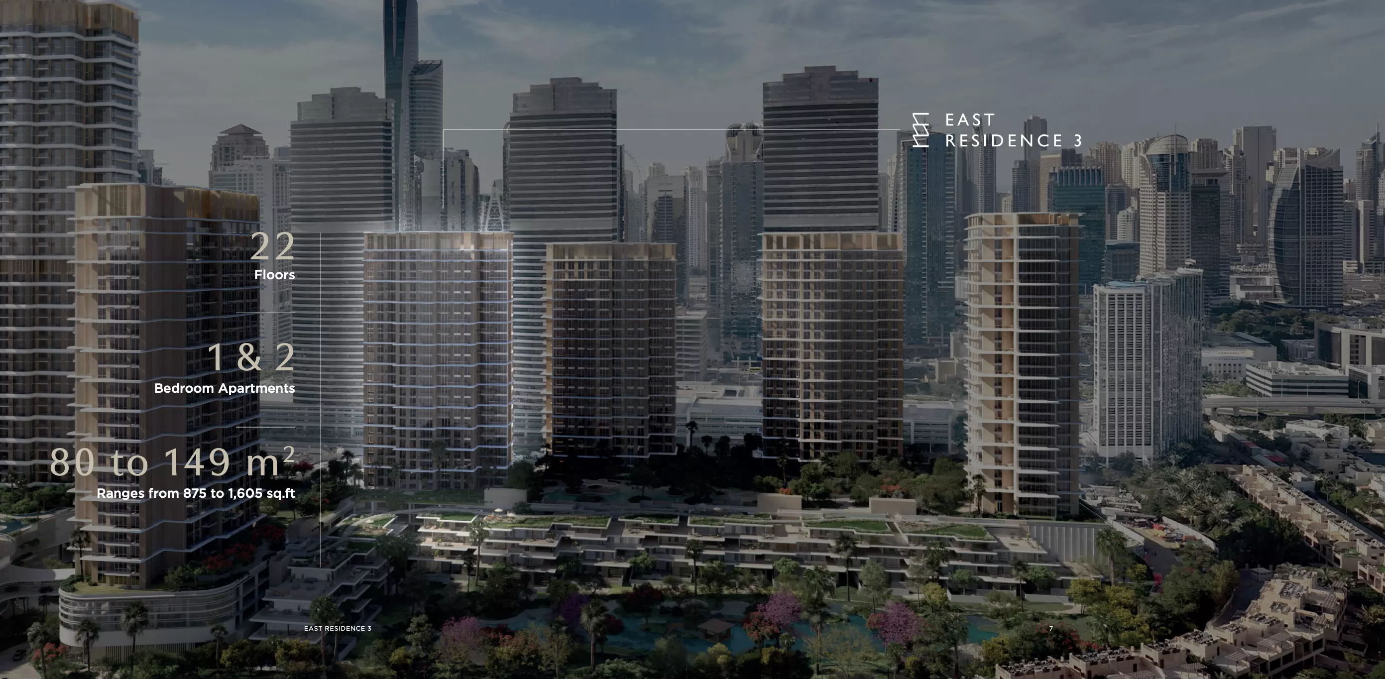 East Residence 3 At Serenia District masterplan