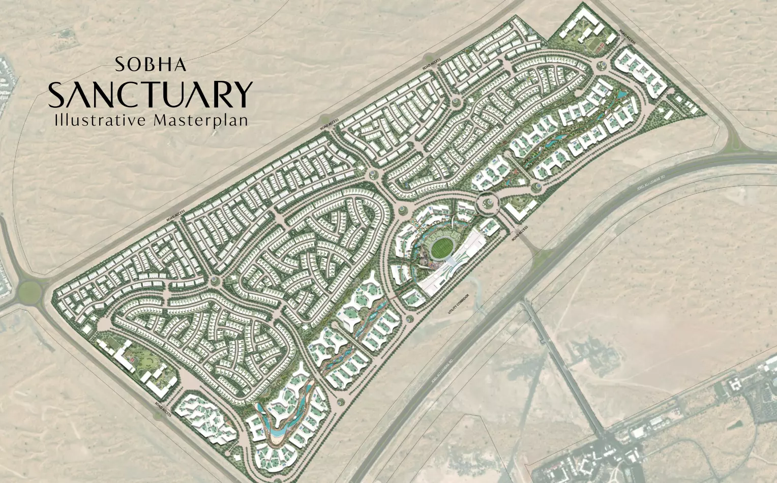 Sobha Sanctuary masterplan