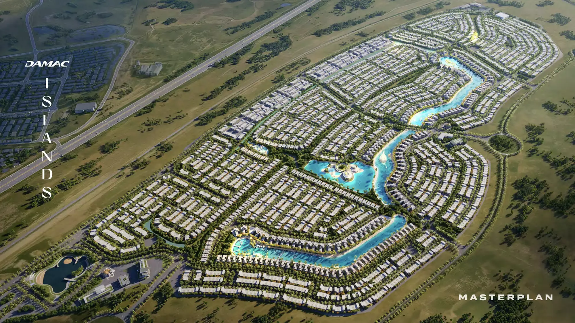 Bora Bora By Damac masterplan