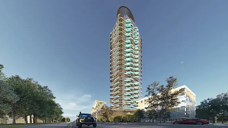 Volga Tower at JVT