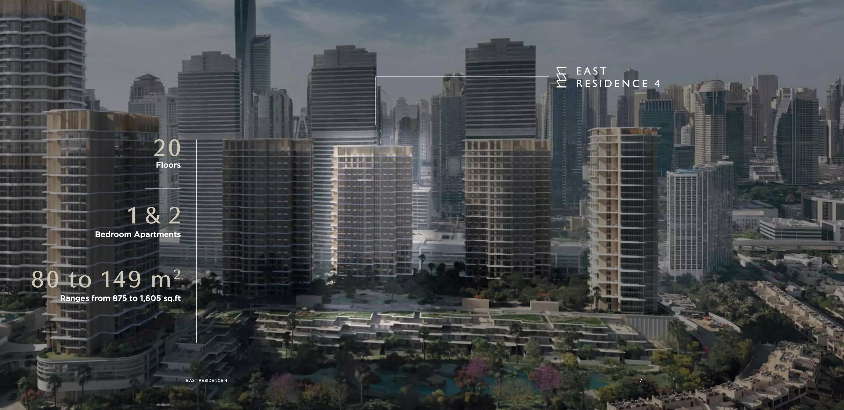 East Residence 4 At Serenia District masterplan