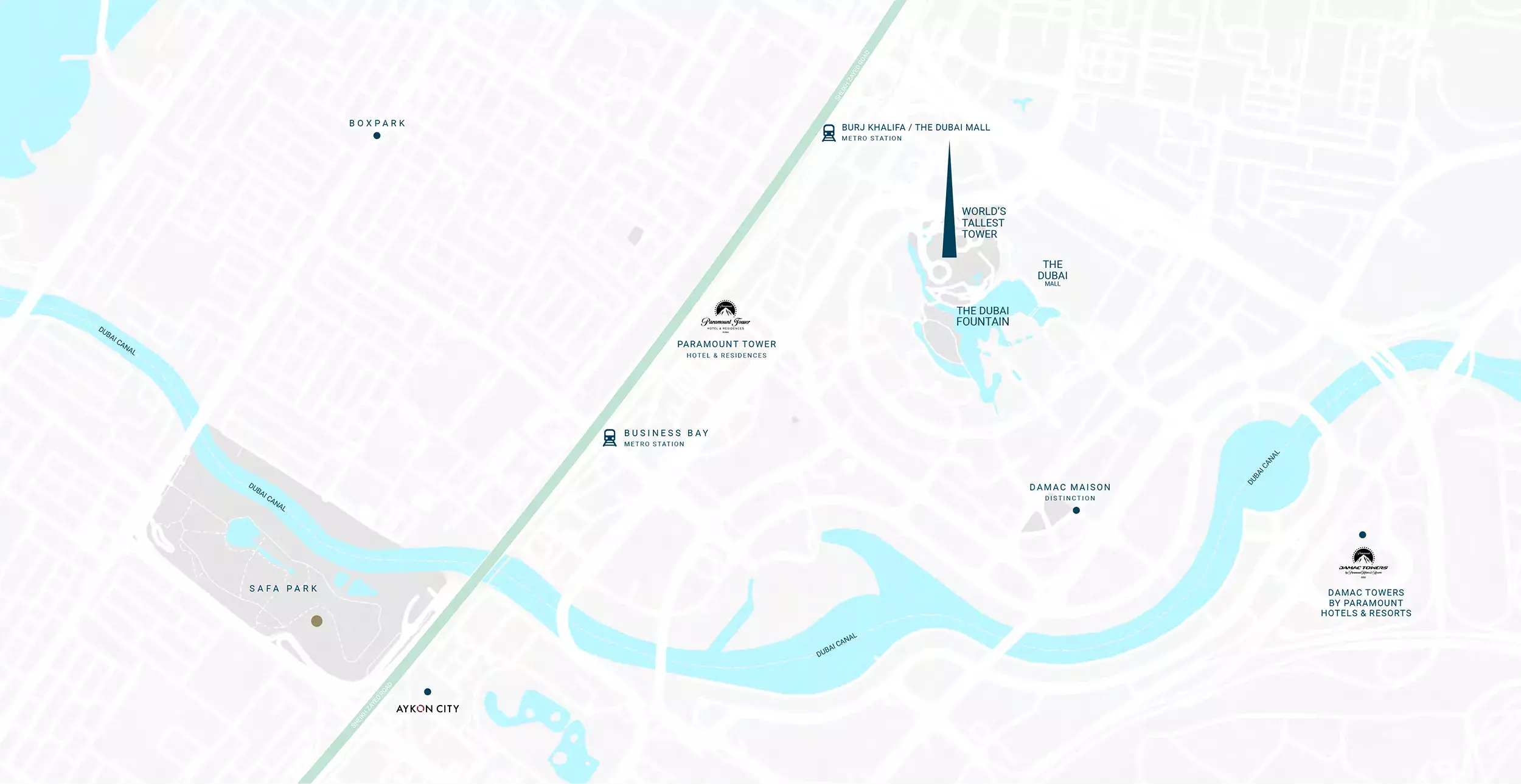 Damac Safa Three masterplan