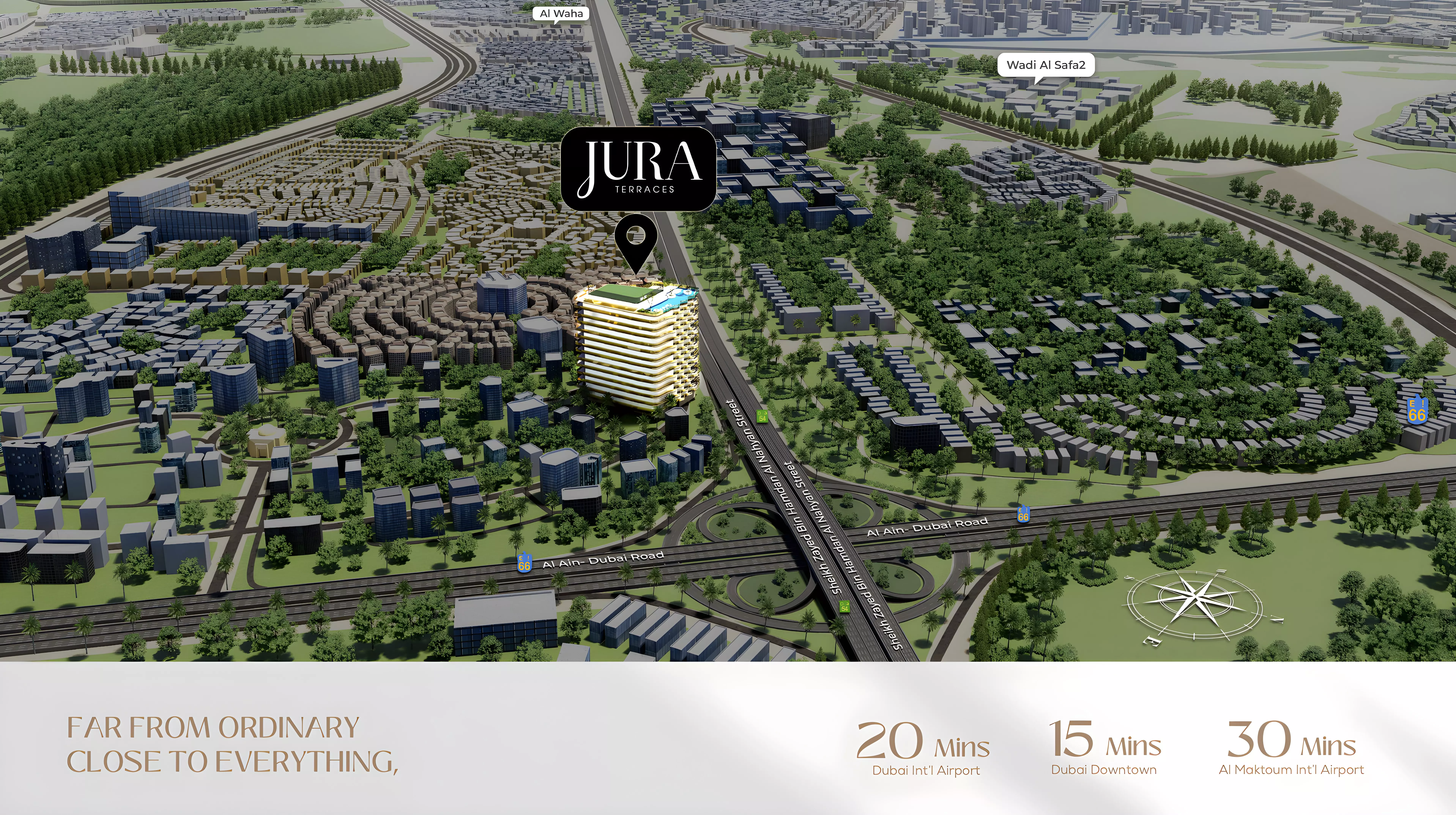 Jura Terraces masterplan