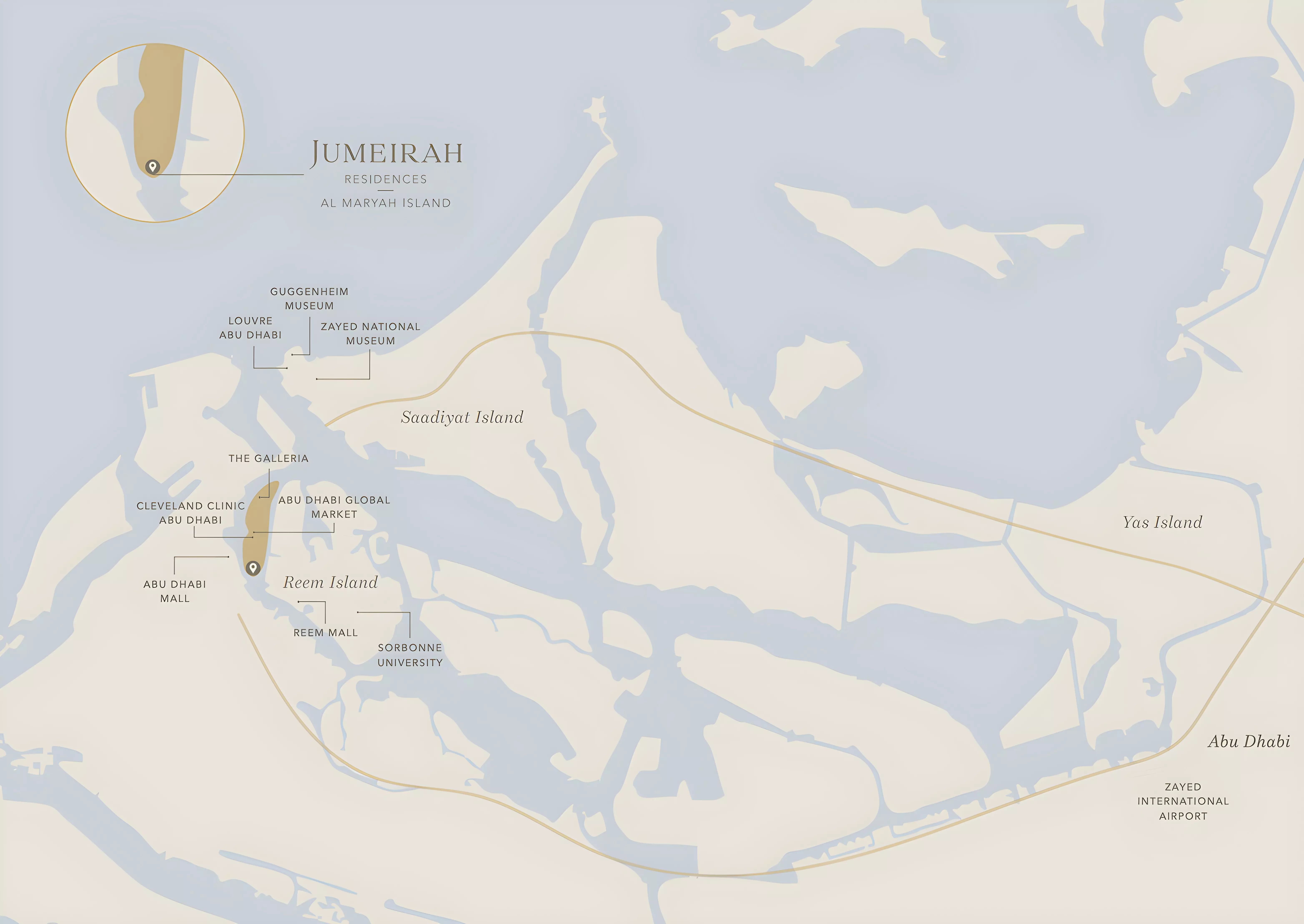 Jumeirah Residences masterplan