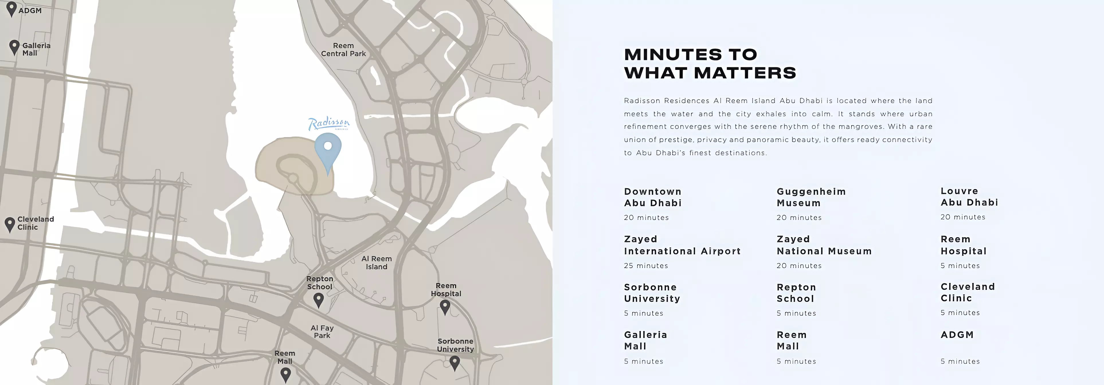 Radisson Residences masterplan