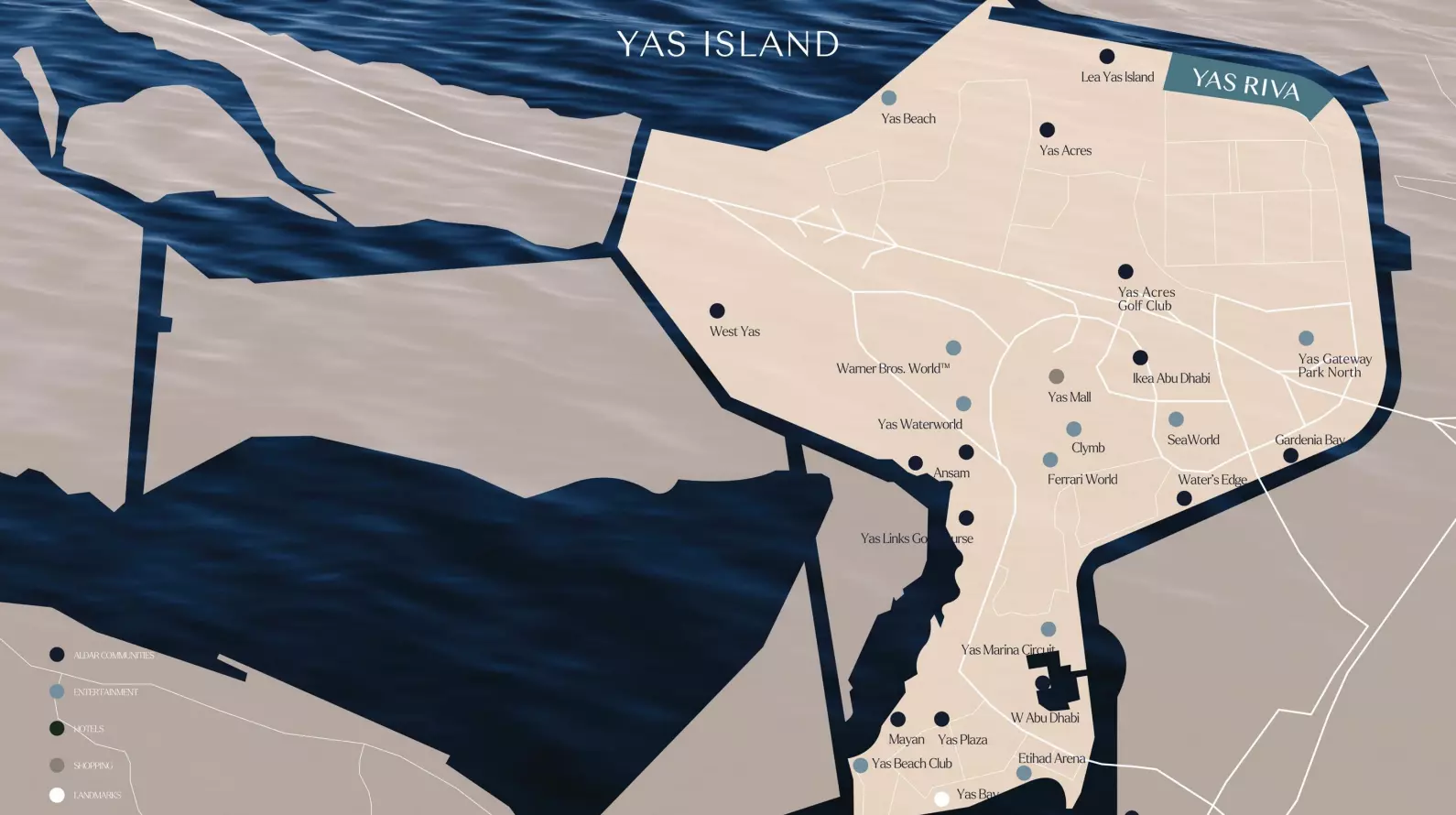 Yas Riva masterplan