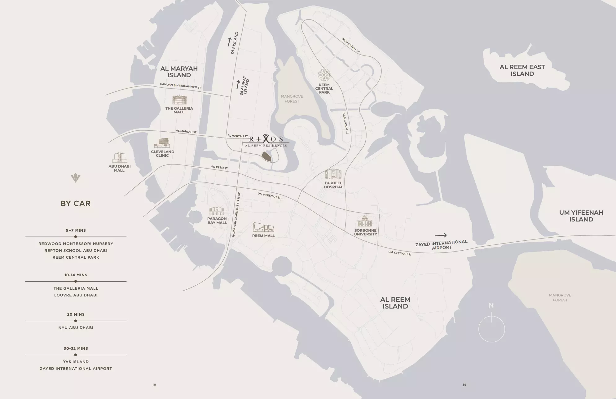 Rixos Al Reem Residences masterplan