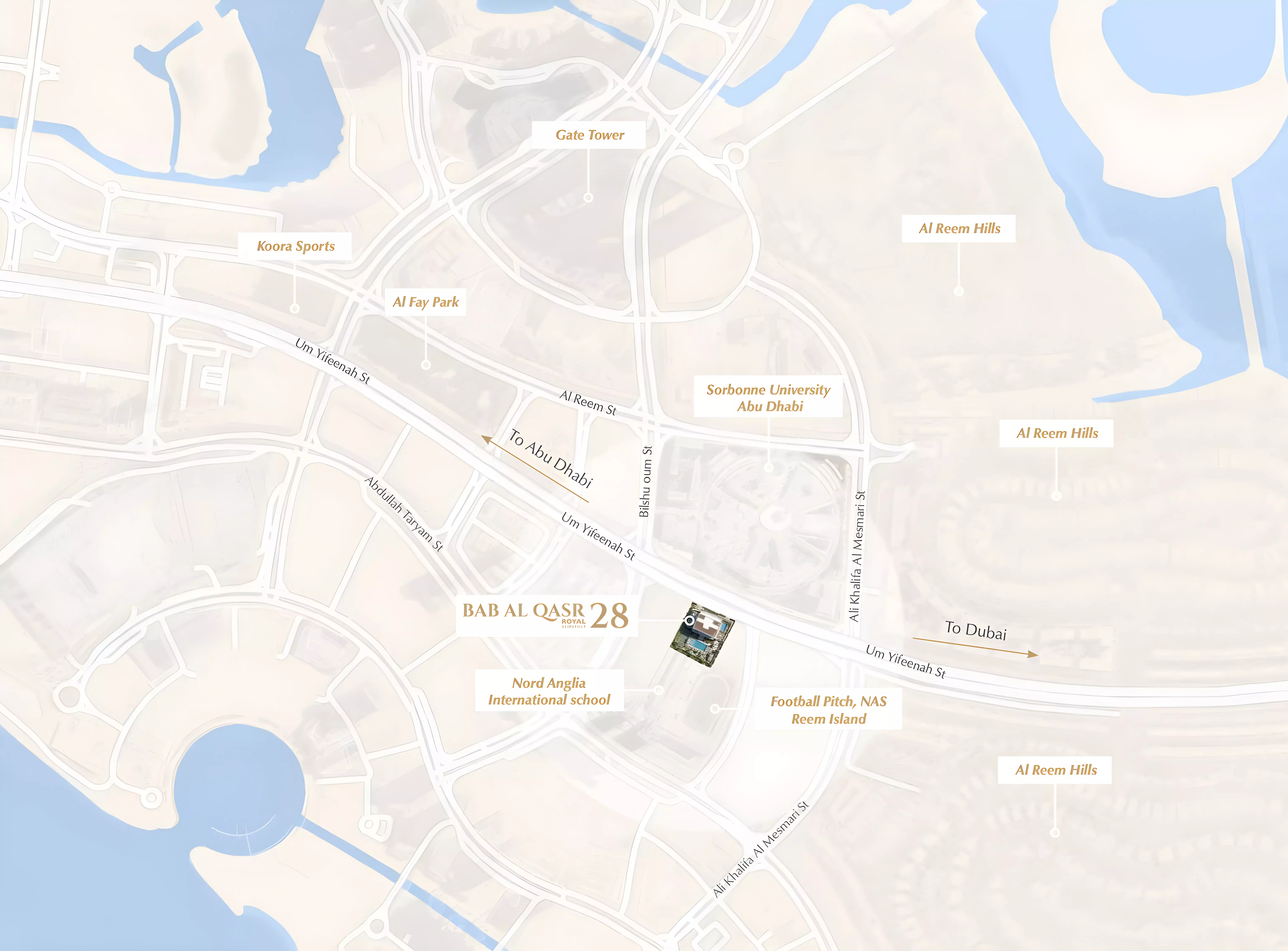 Bab Al Qasr Royal Residence 28 masterplan