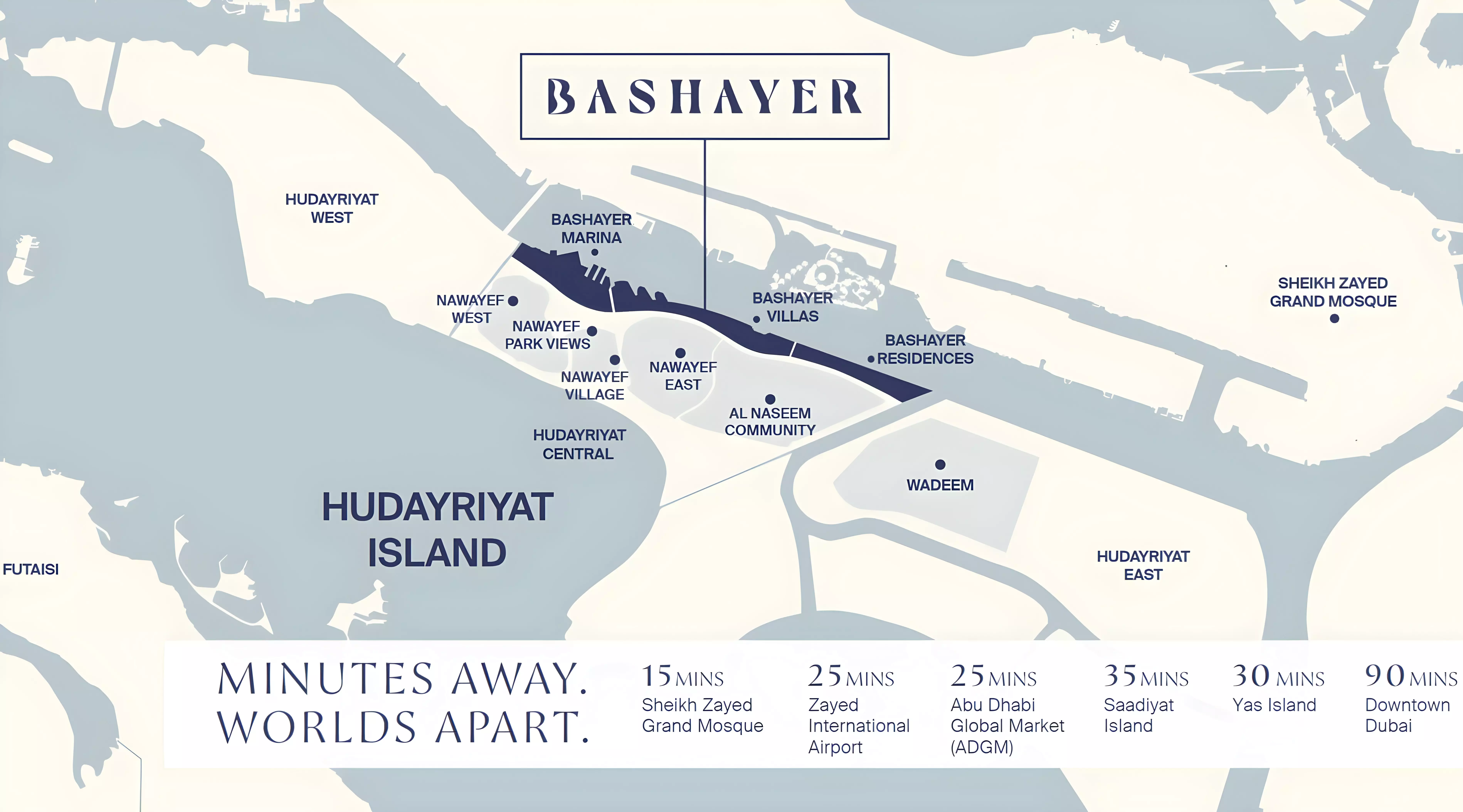 Bashayer Residences 1&2 masterplan
