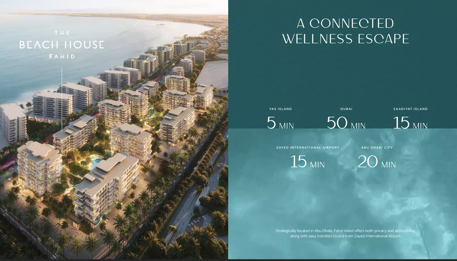 The Beach House Fahid masterplan