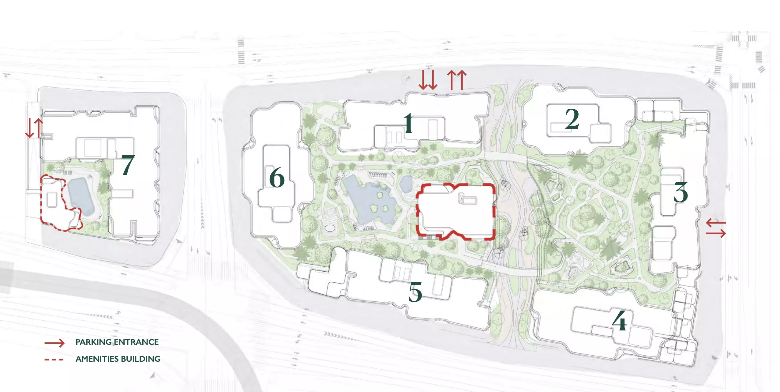 Mamsha Gardens B masterplan