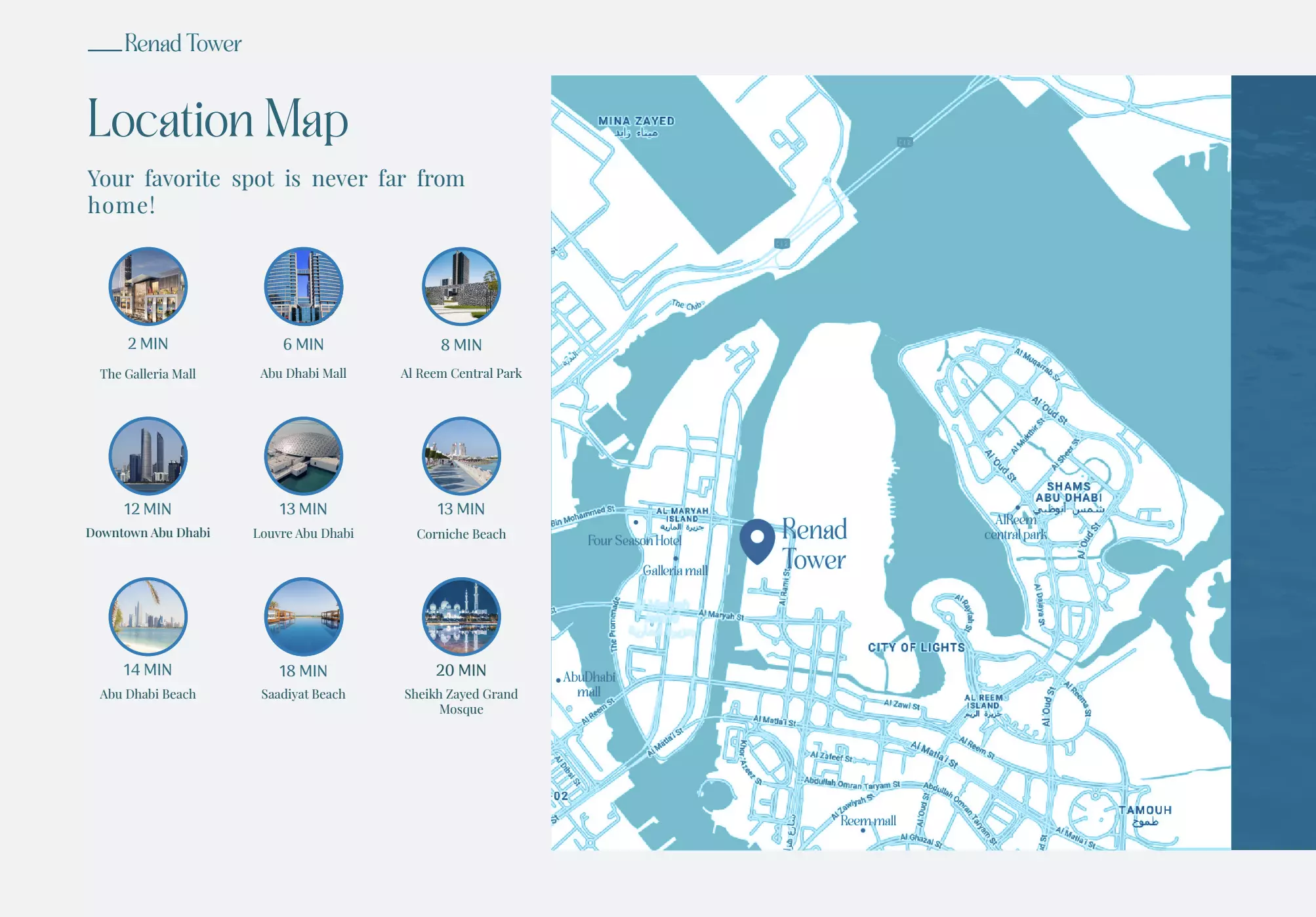 Renad Tower masterplan