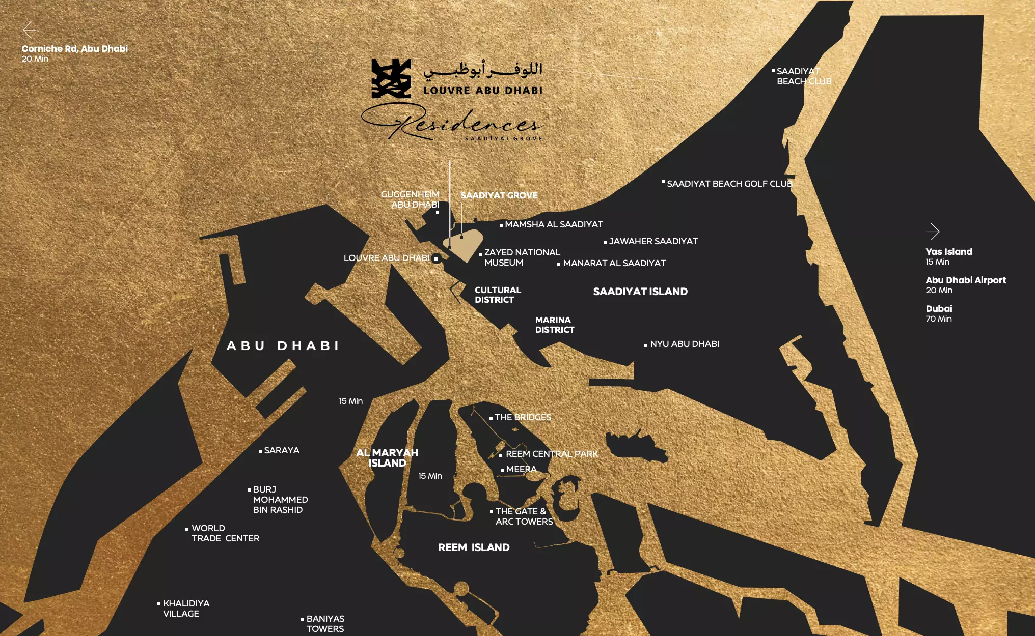 Saadiyat Grove masterplan