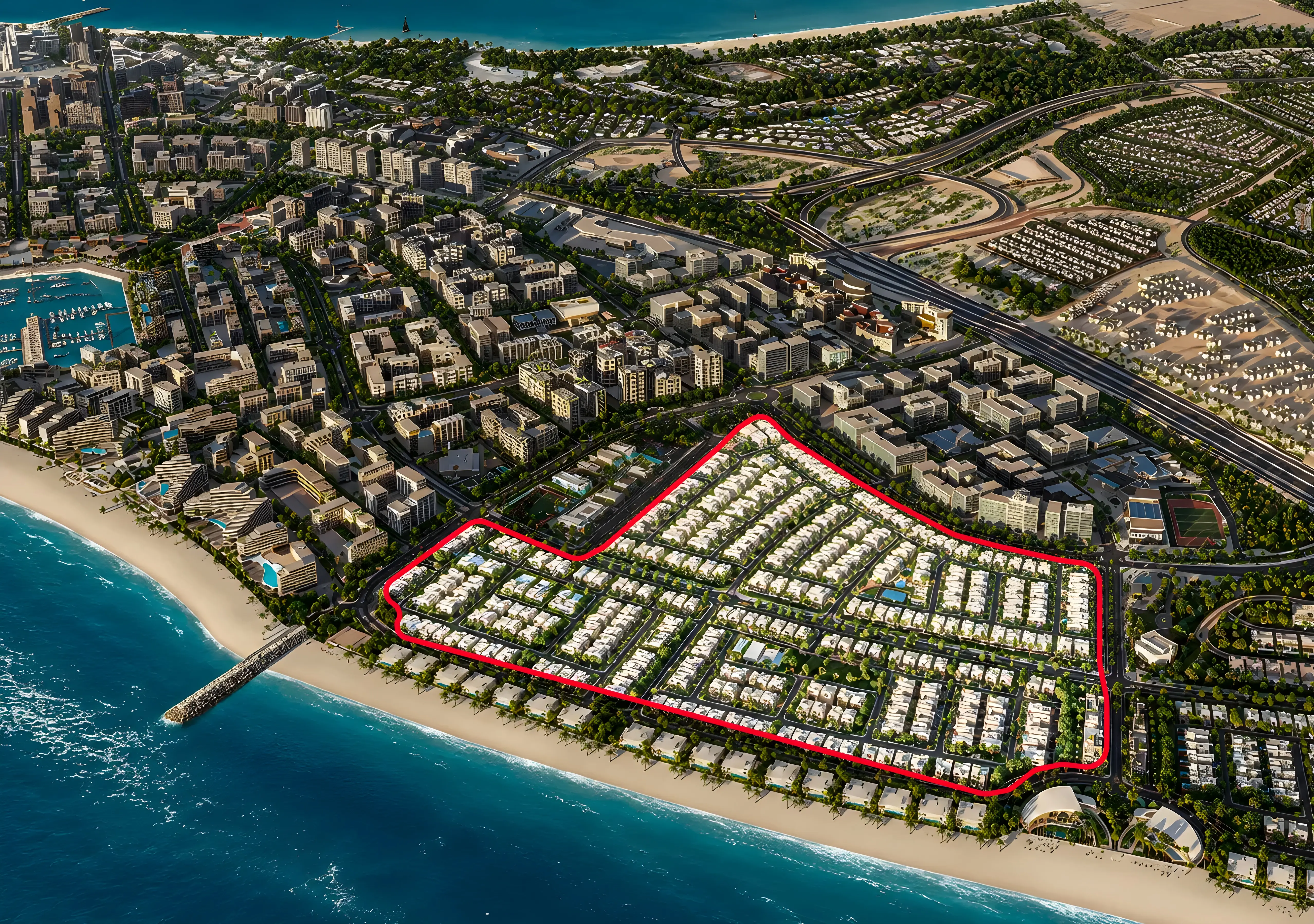Talay Beach masterplan