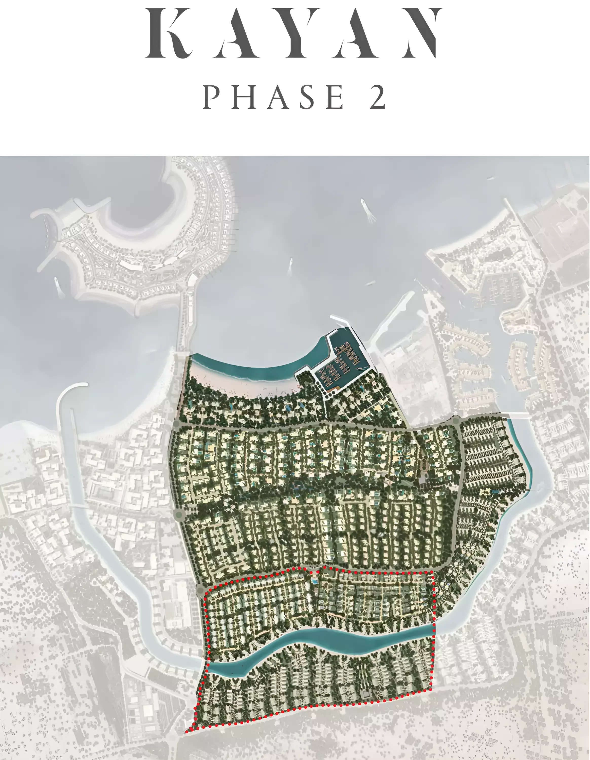 Al Jurf Gardens Phase 2 Kayan masterplan
