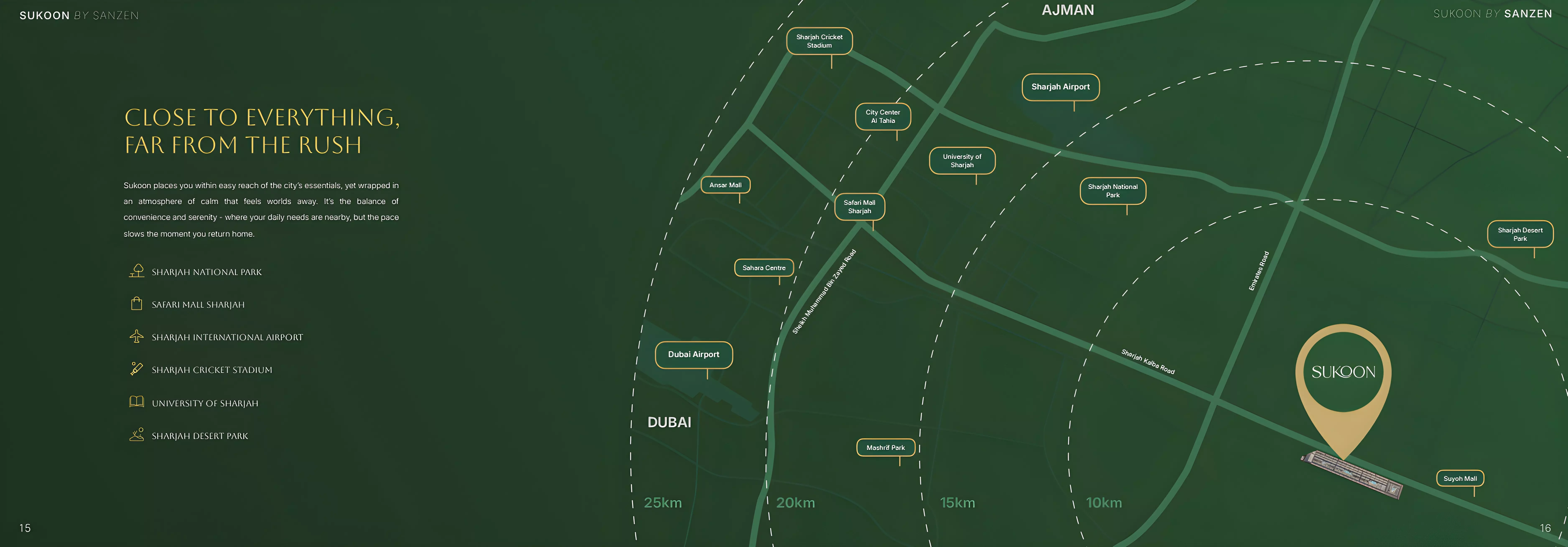 Sukoon by Sanzen masterplan