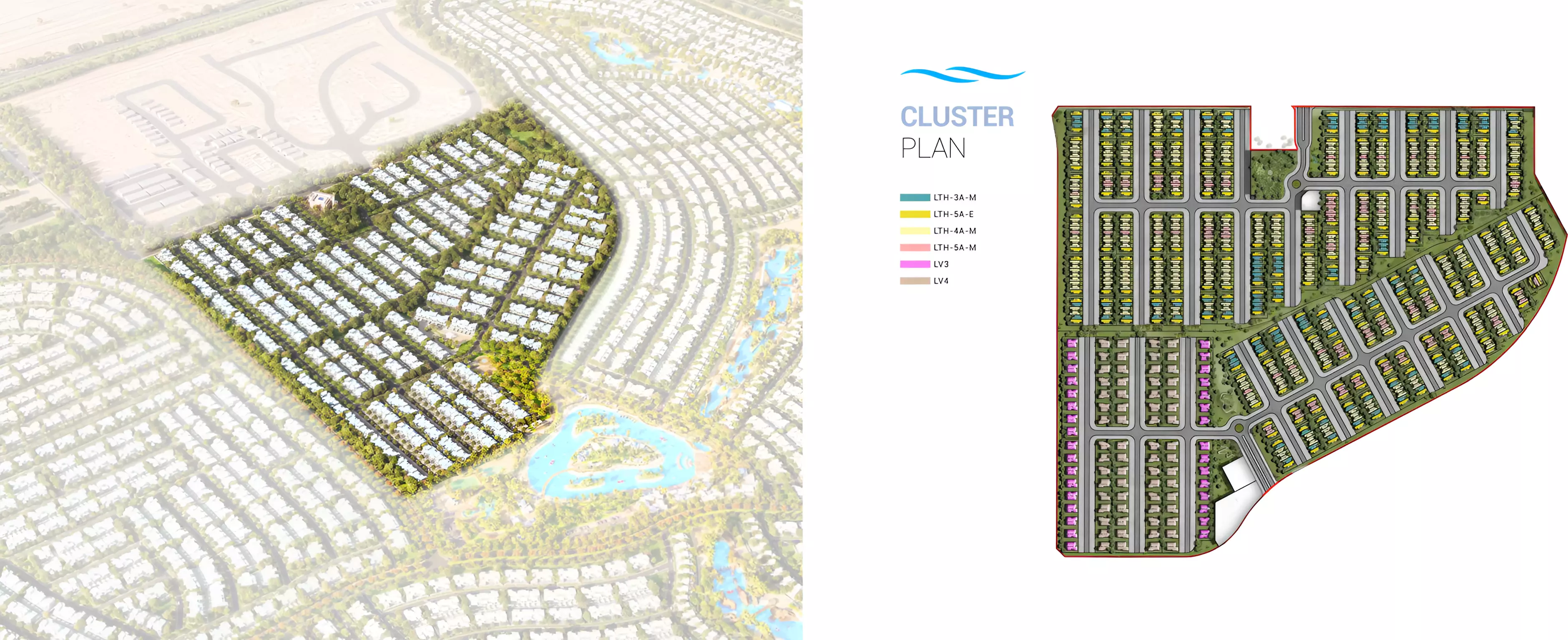Santorini Phase 3 Damac Lagoons masterplan