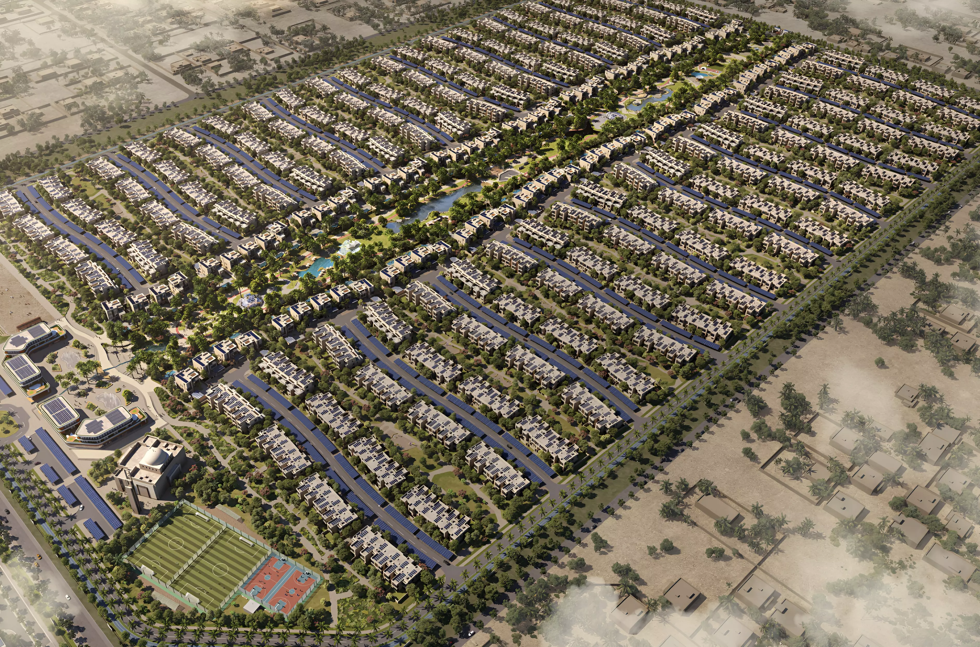 Sharjah Sustainable City II masterplan