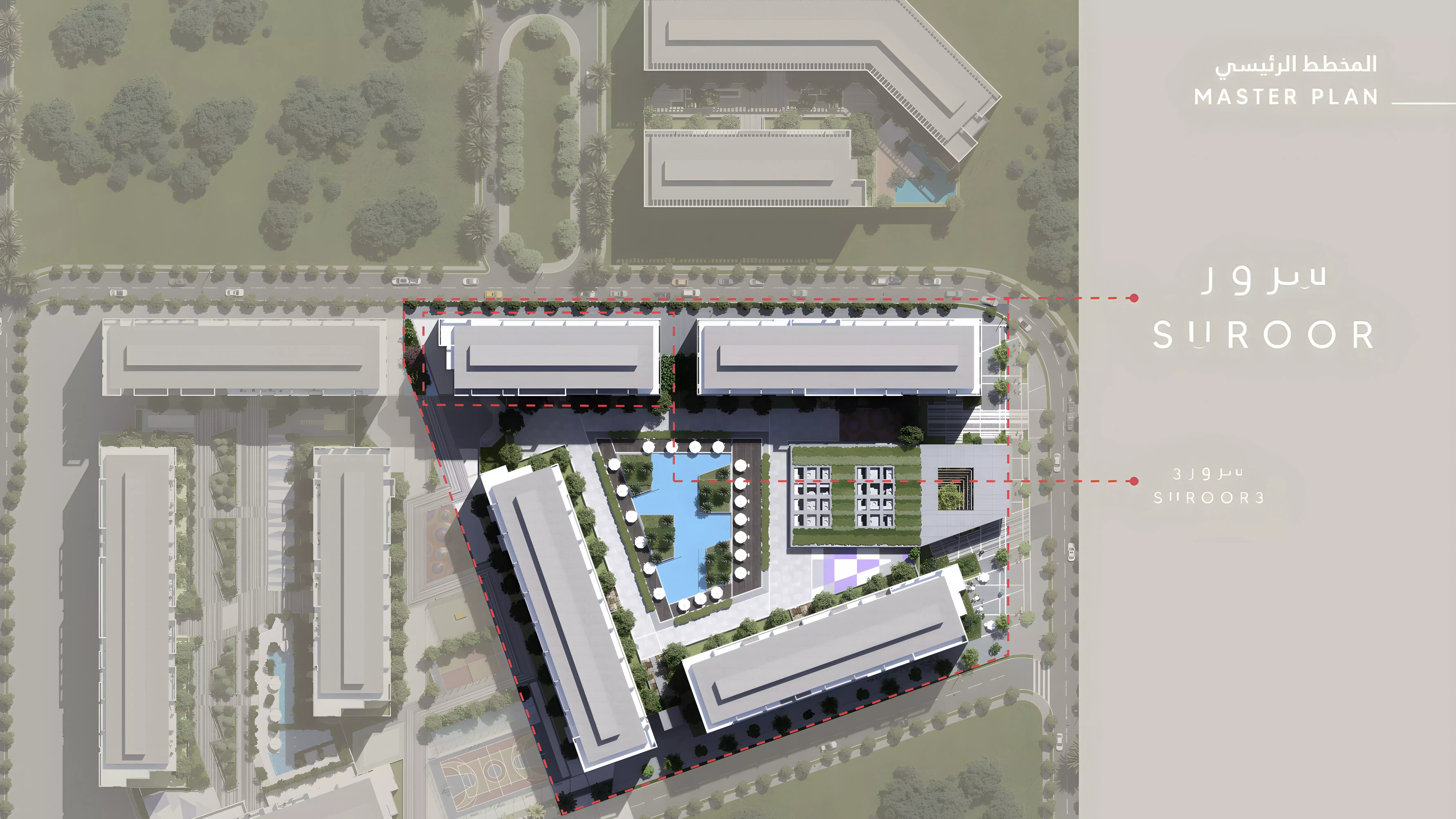 Suroor Phase 3 By Alef Group masterplan