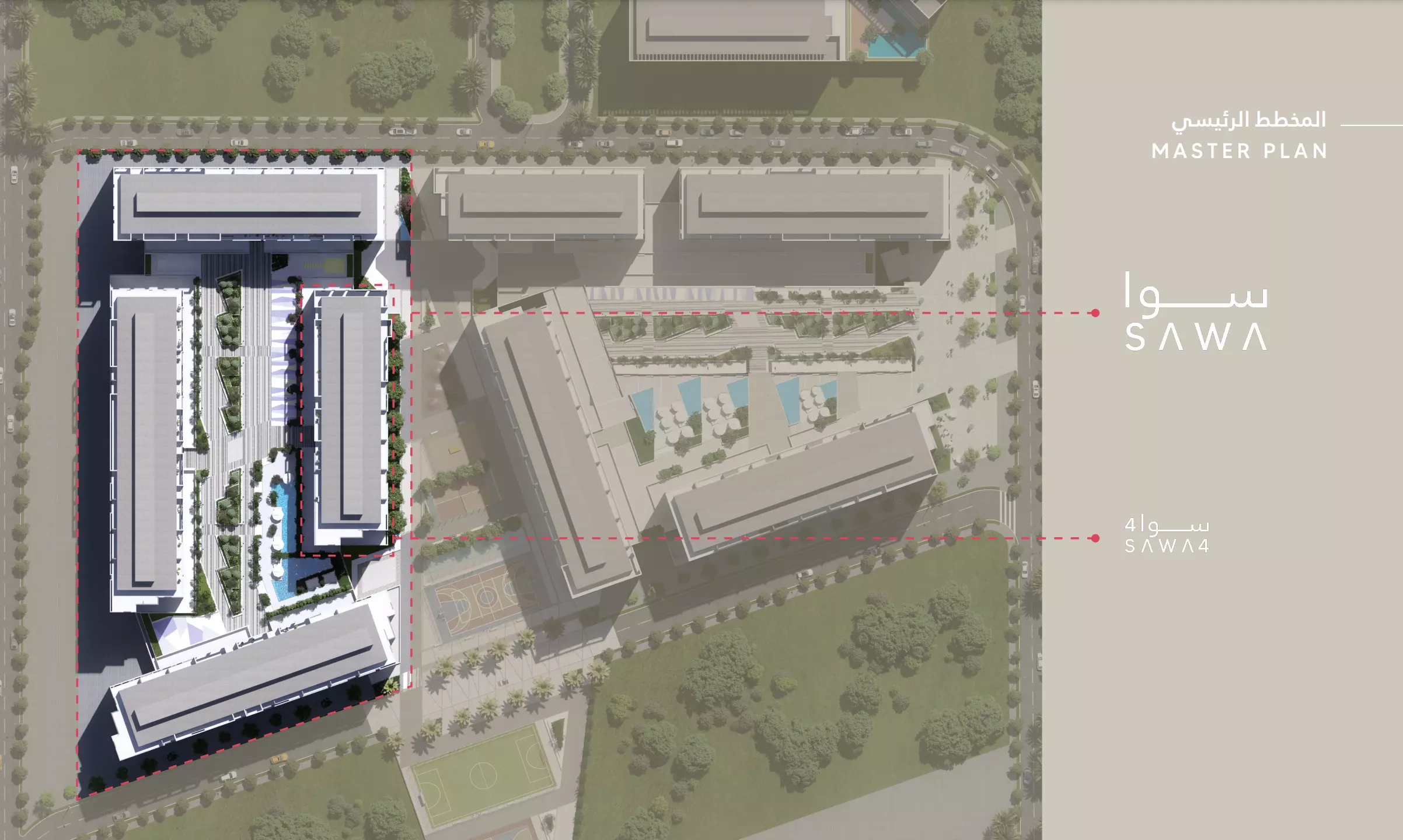 Sawa phase 4 By Alef Group masterplan