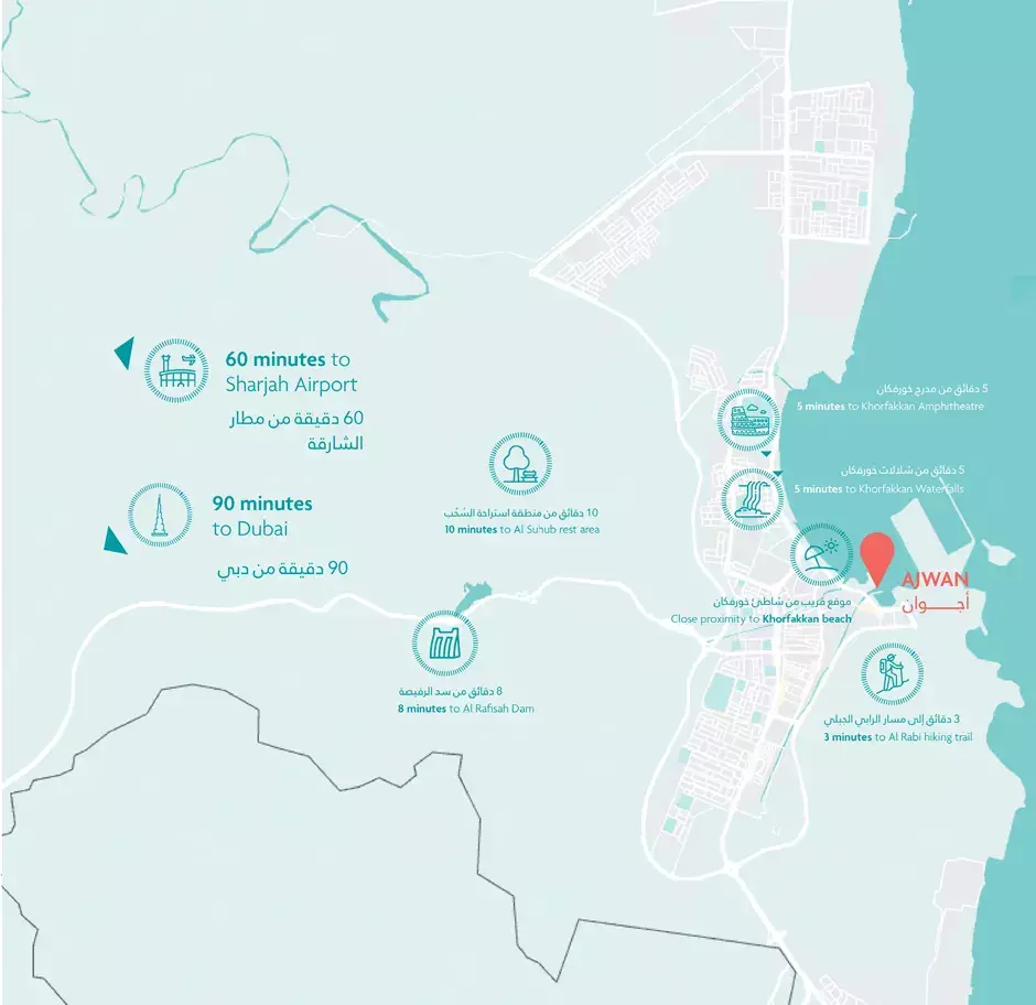 Ajwan Residences masterplan