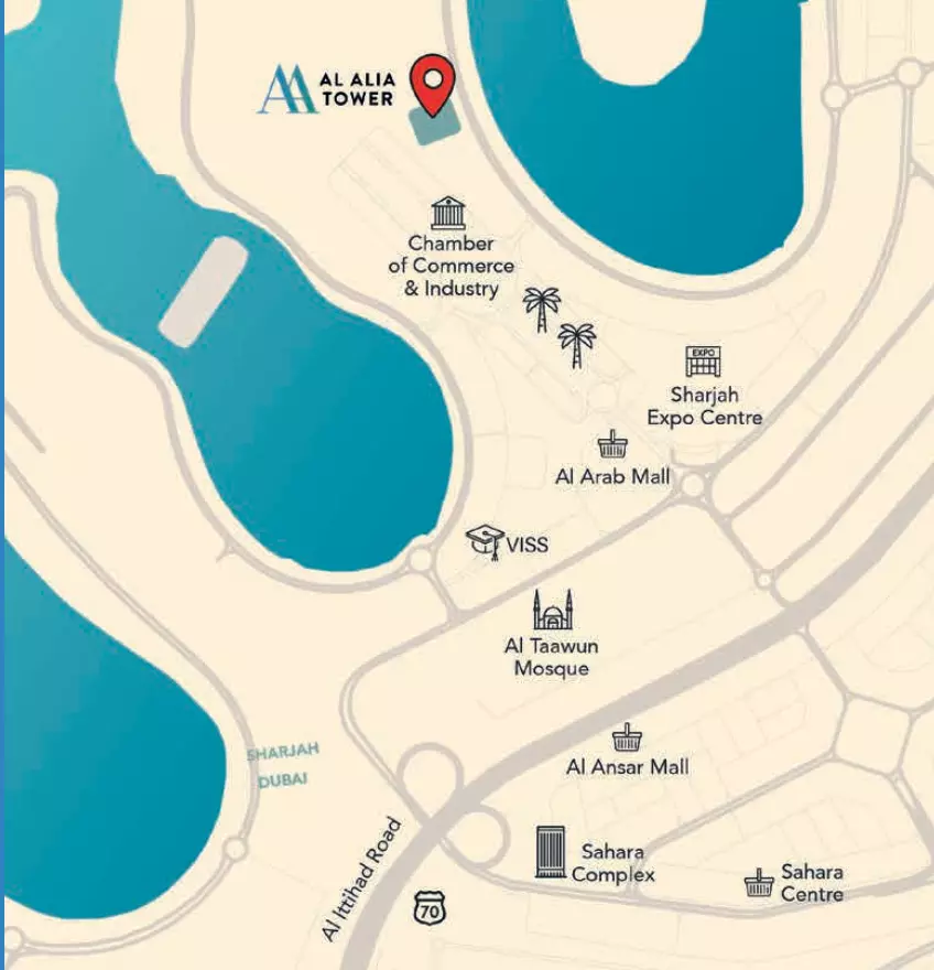 Al Alia Tower masterplan