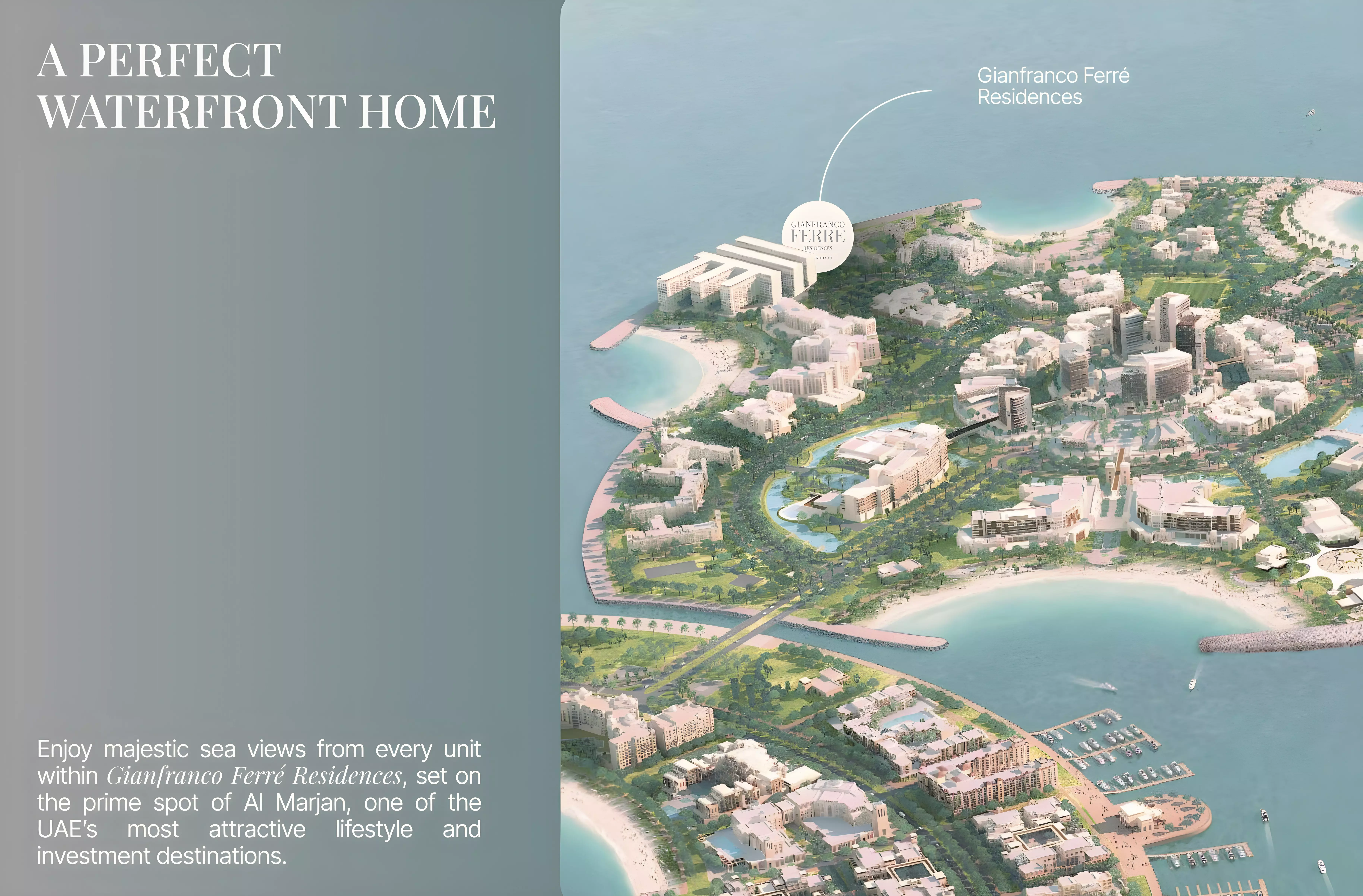 Gianfranco Ferré Residences masterplan