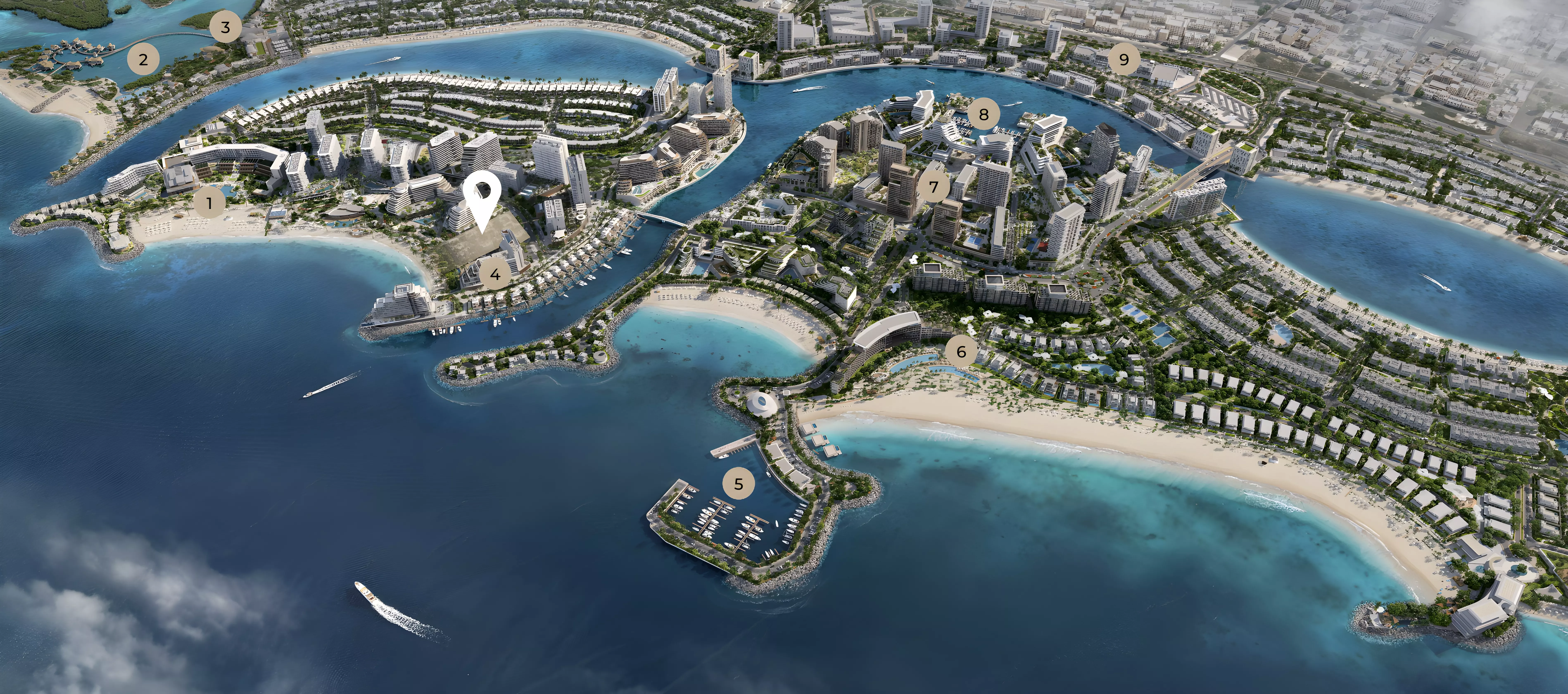 Beachfront Collection masterplan