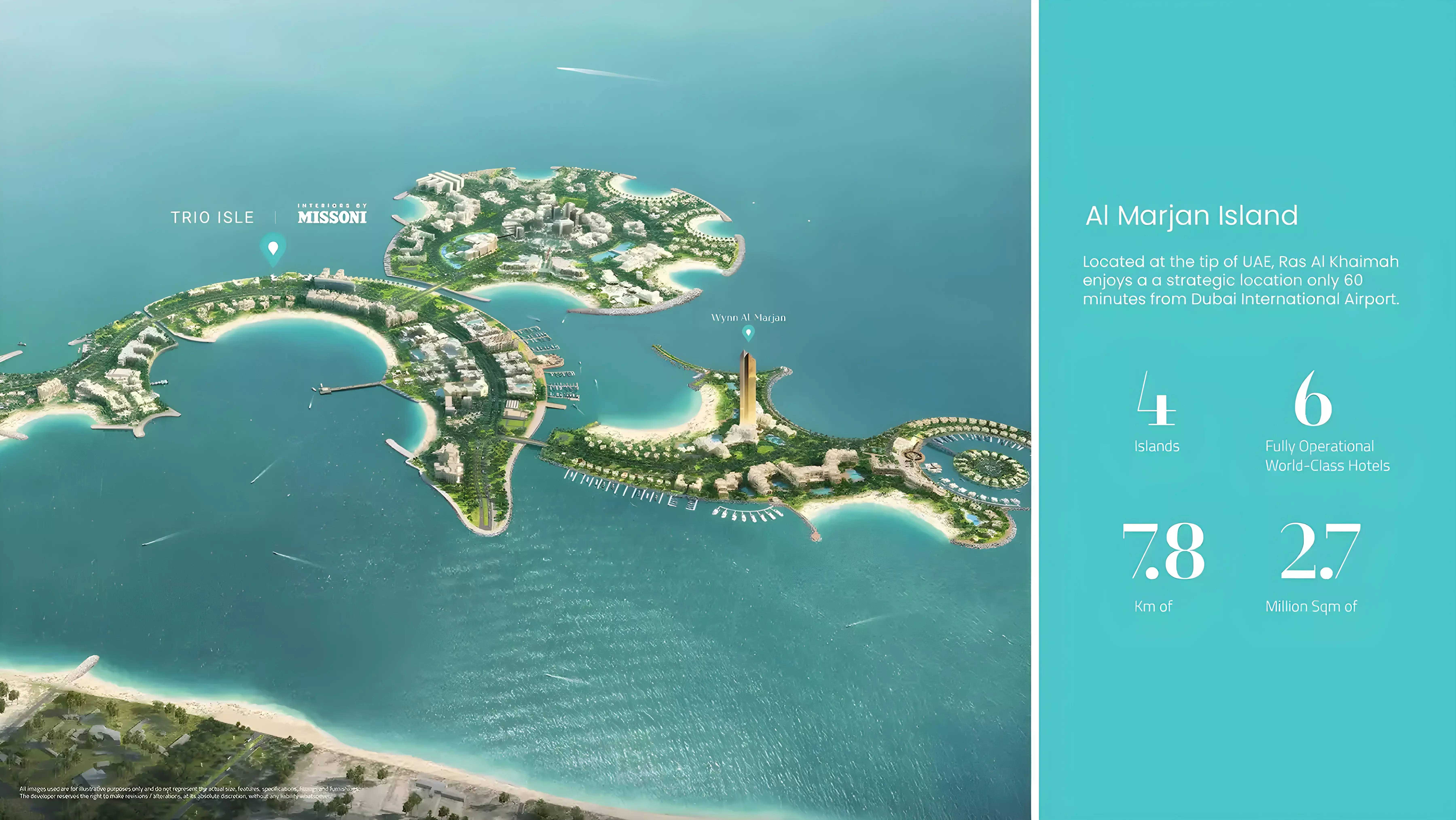 Trio Isle C masterplan
