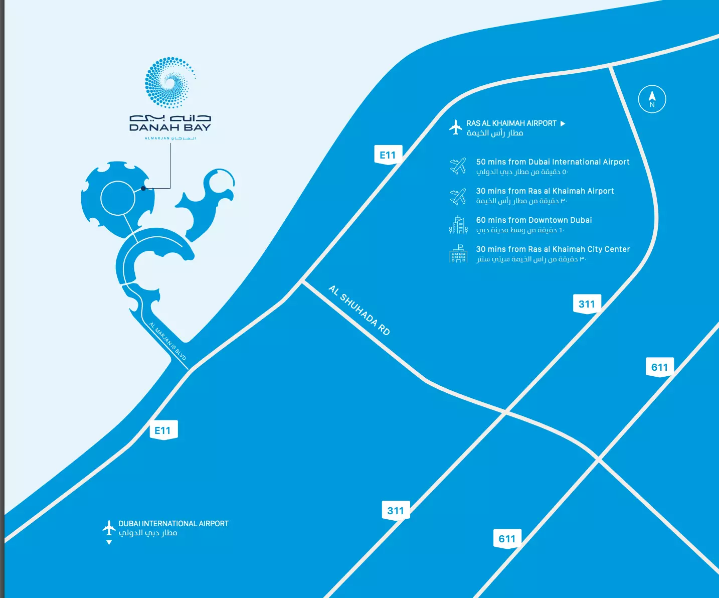 Danah Bay masterplan