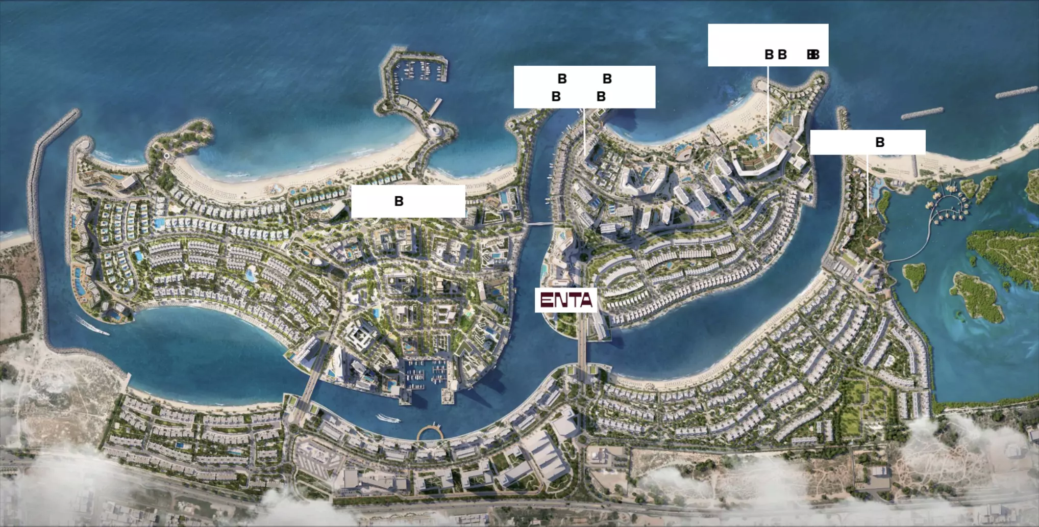 Enta Mina Residences masterplan