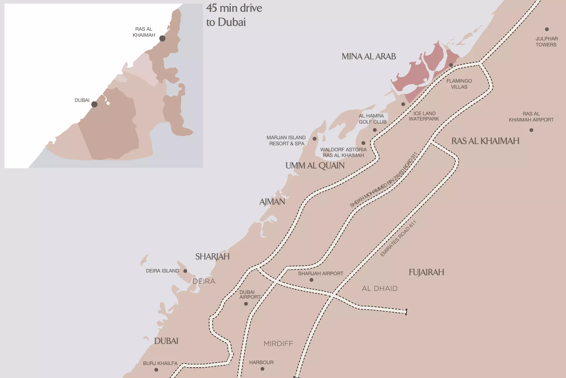 Ras Al Khaimah Gateway masterplan