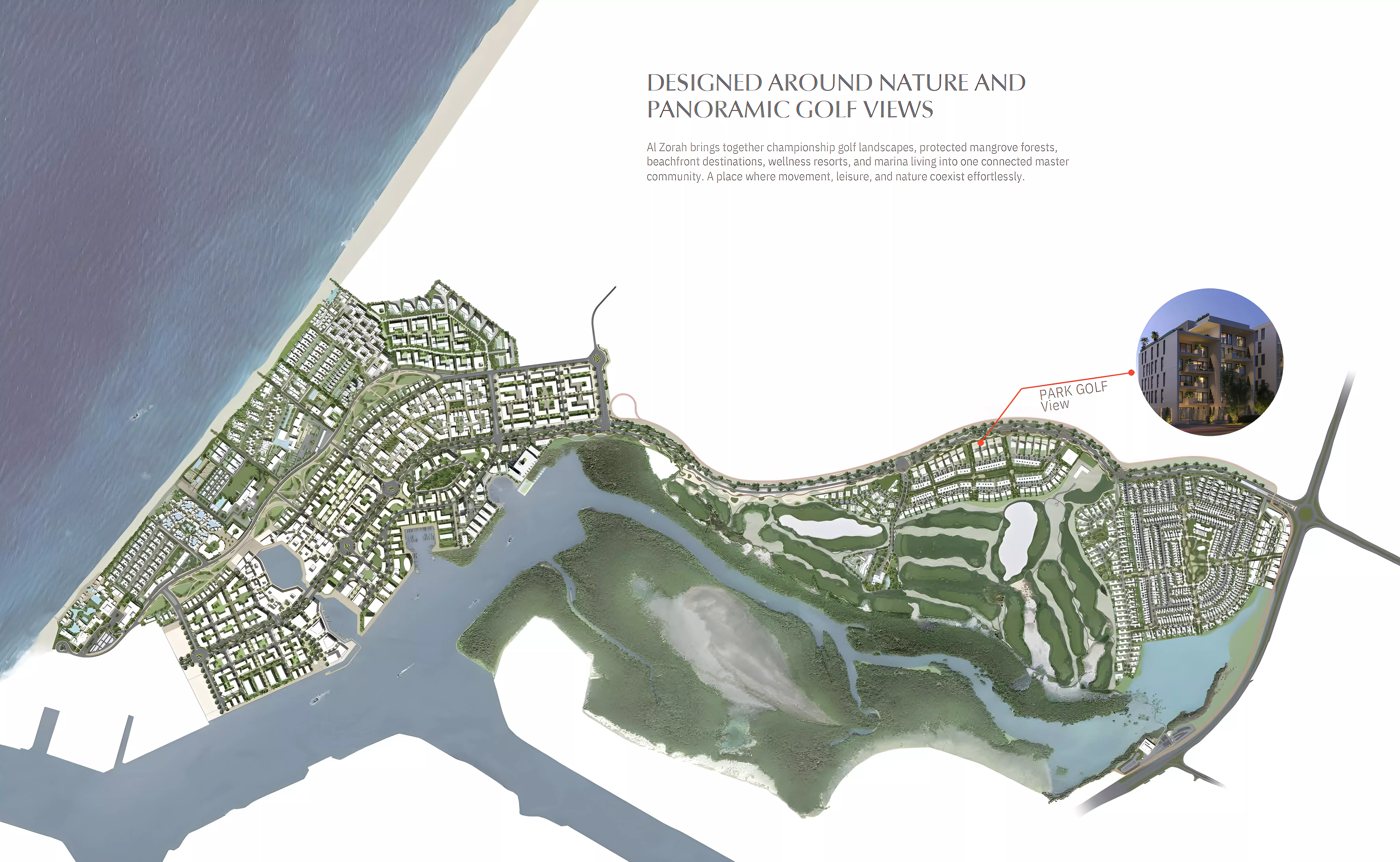 Park Golf Views masterplan