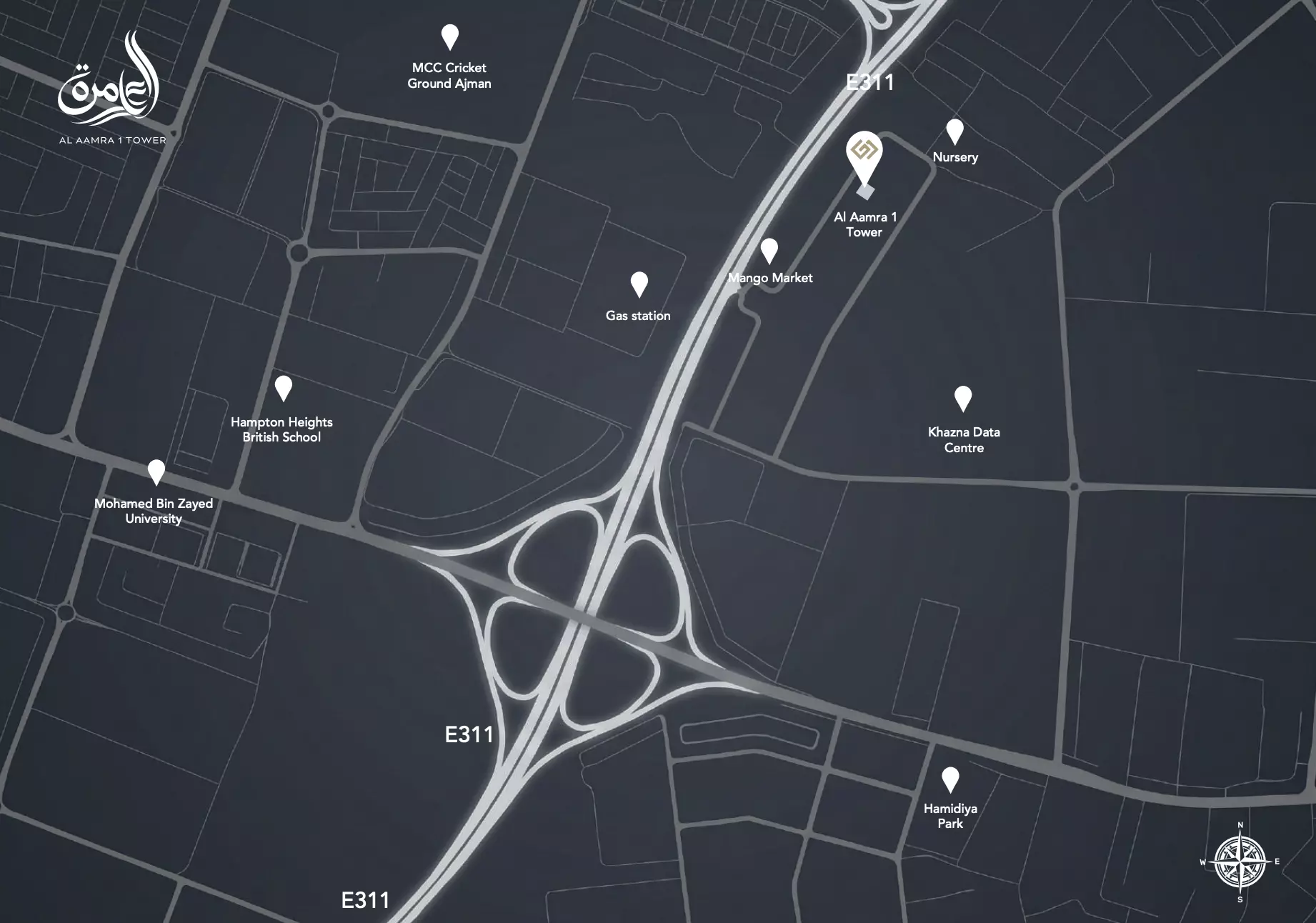 Al Aamra Tower 1 masterplan