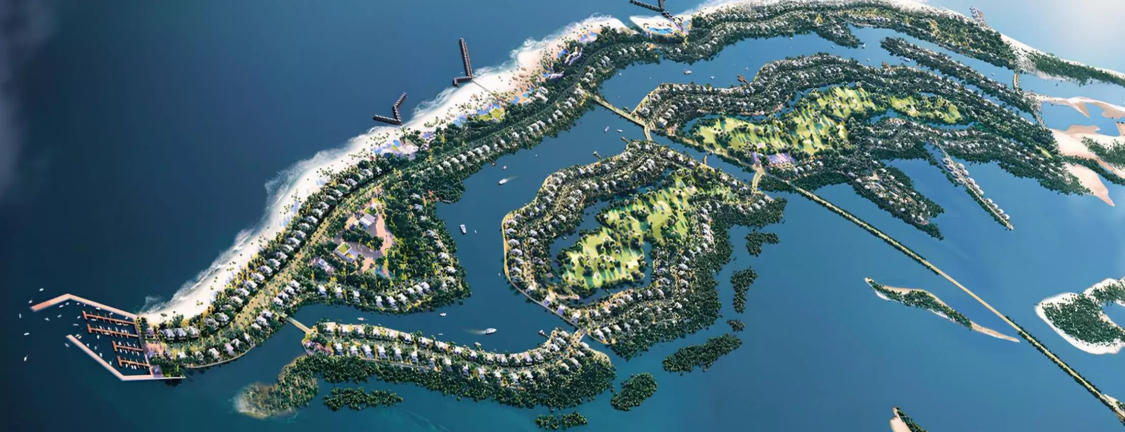 Sobha Siniya Island masterplan