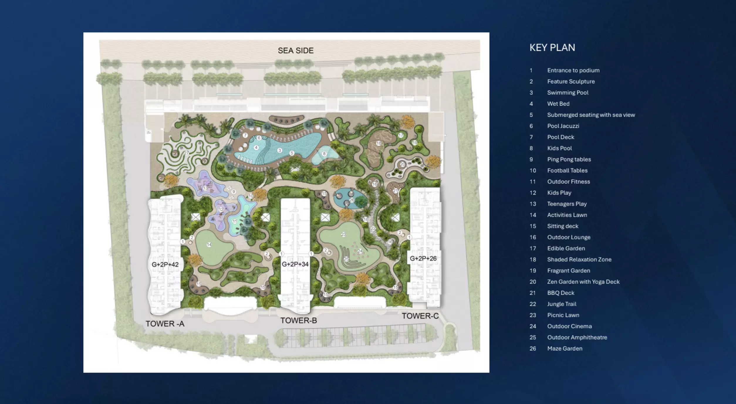 Sobha Aquamont masterplan