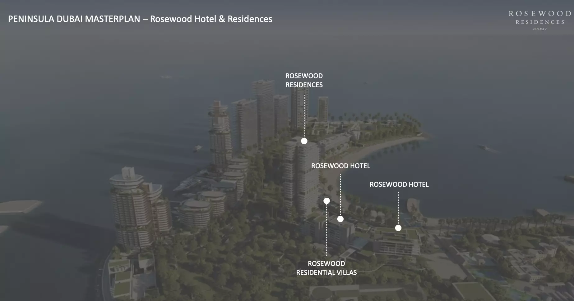 Rosewood Residences masterplan
