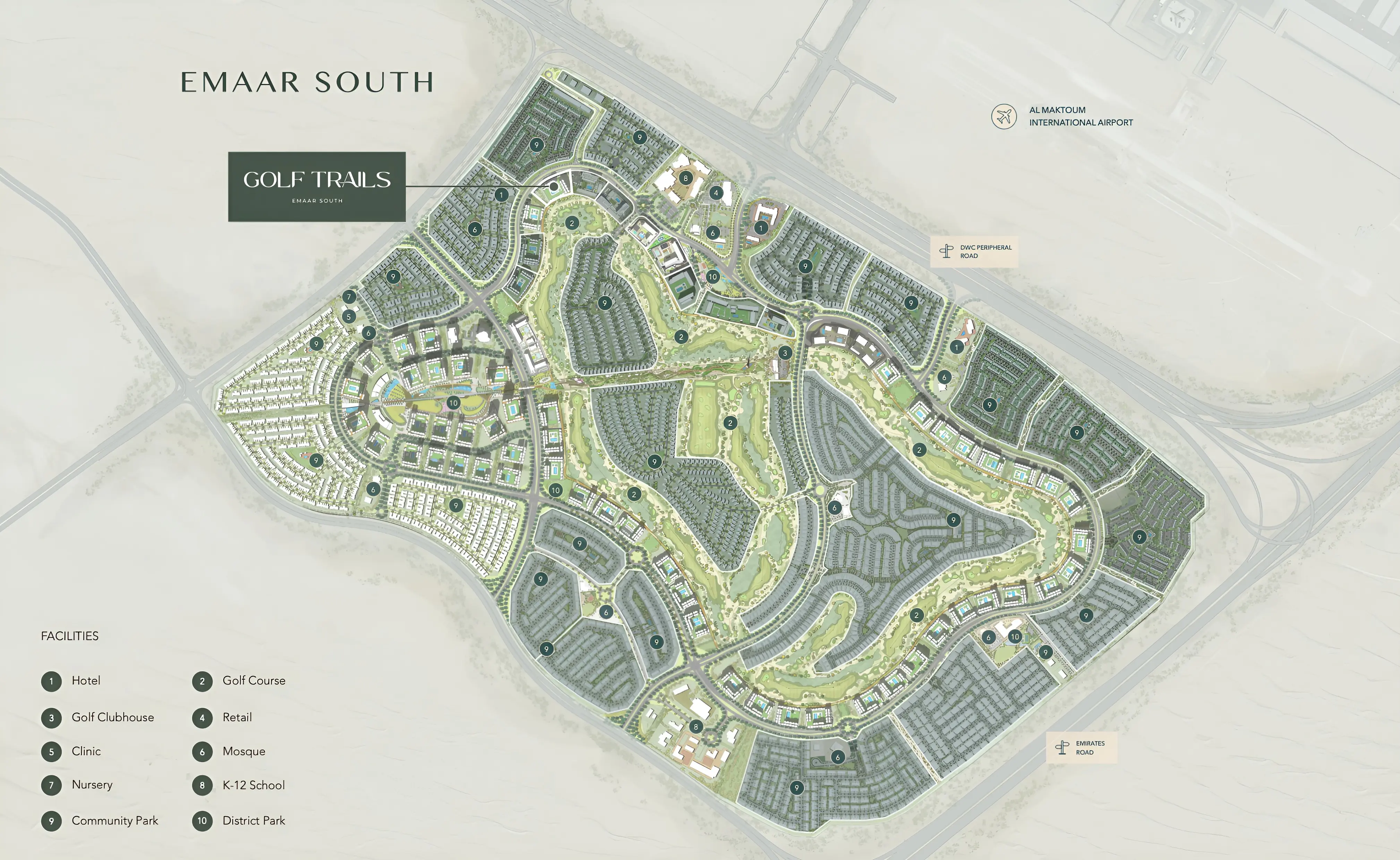 Golf Trails masterplan