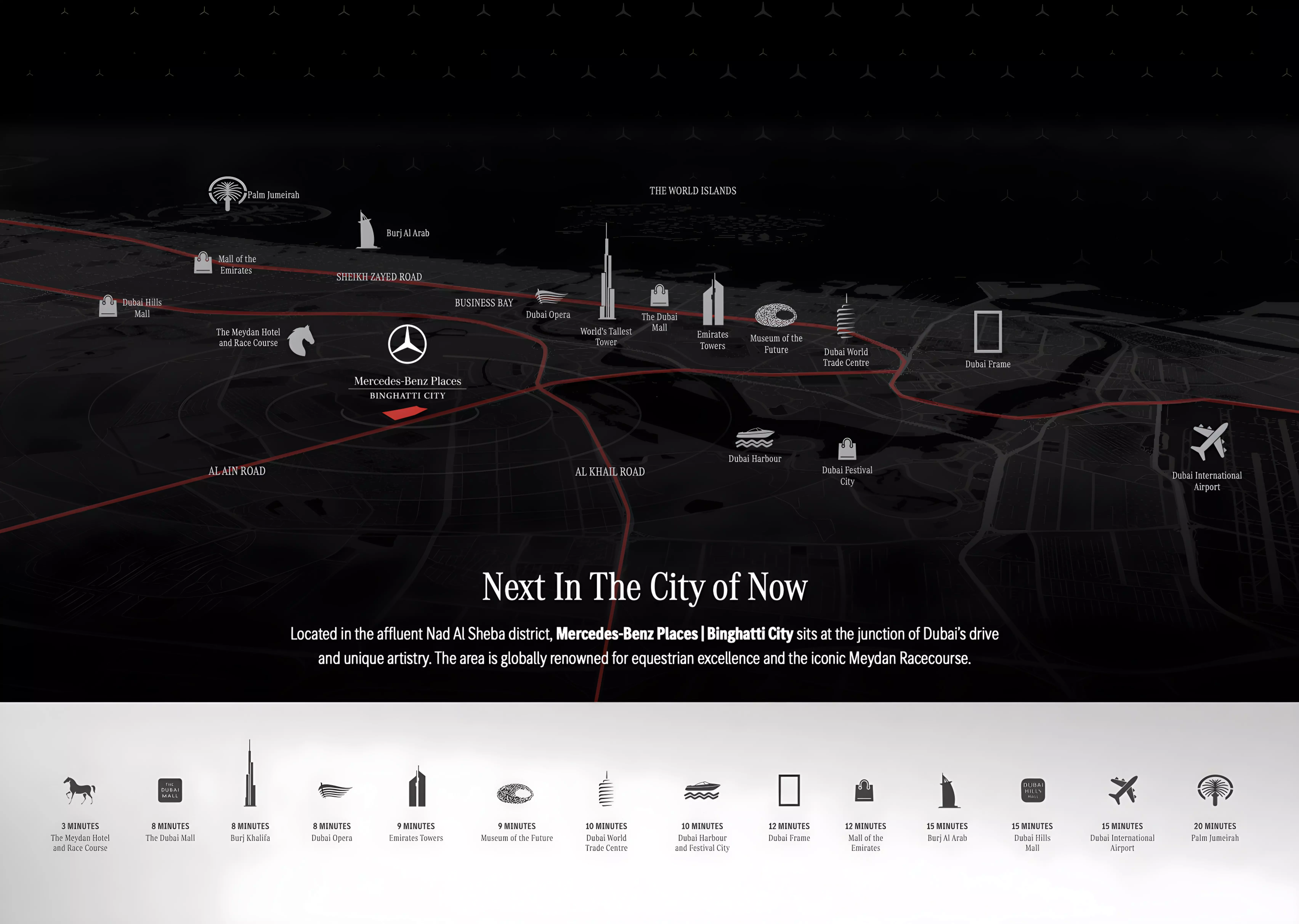 Binghatti Vision Iconic masterplan