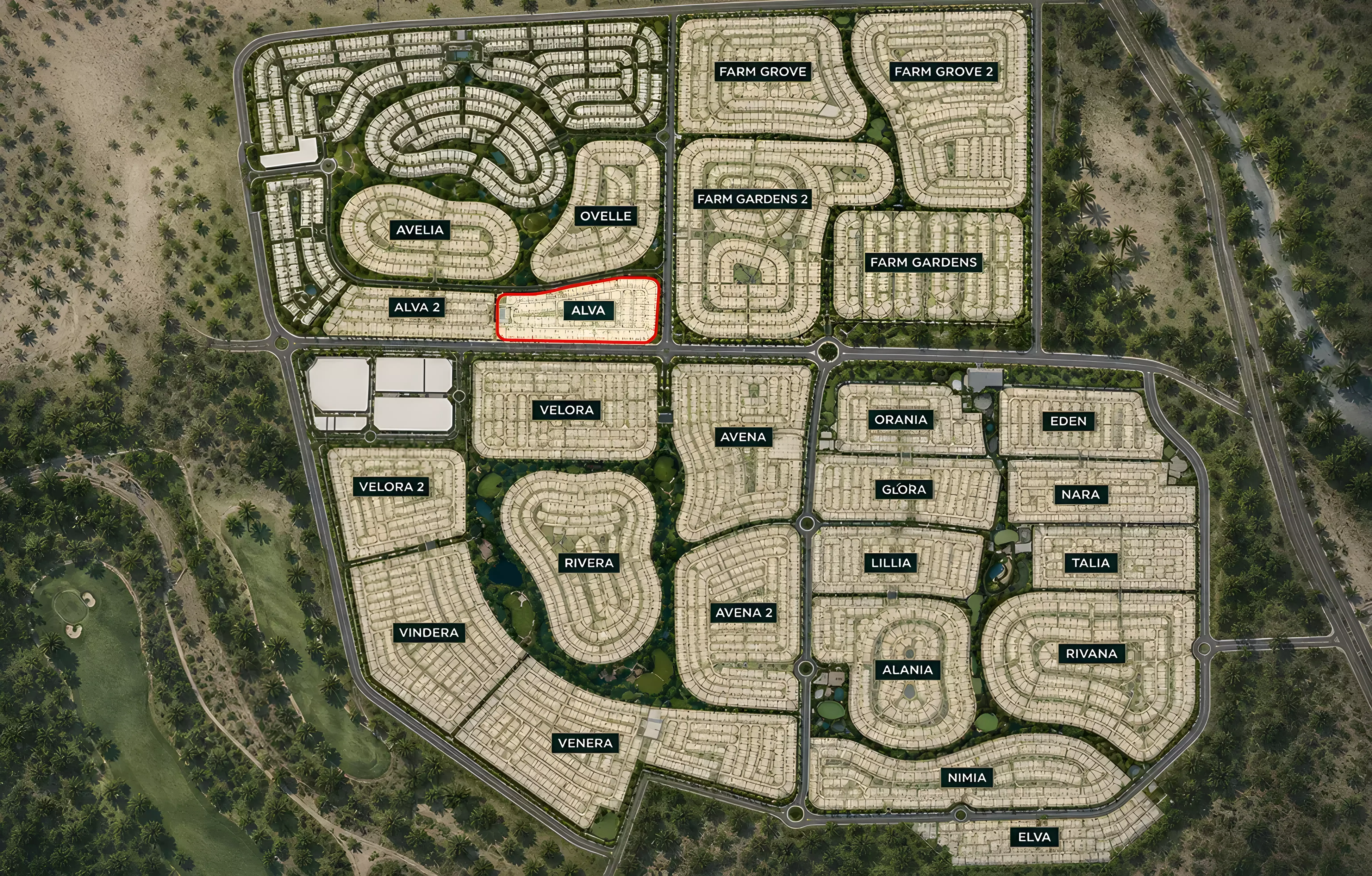 Alva The Valley masterplan