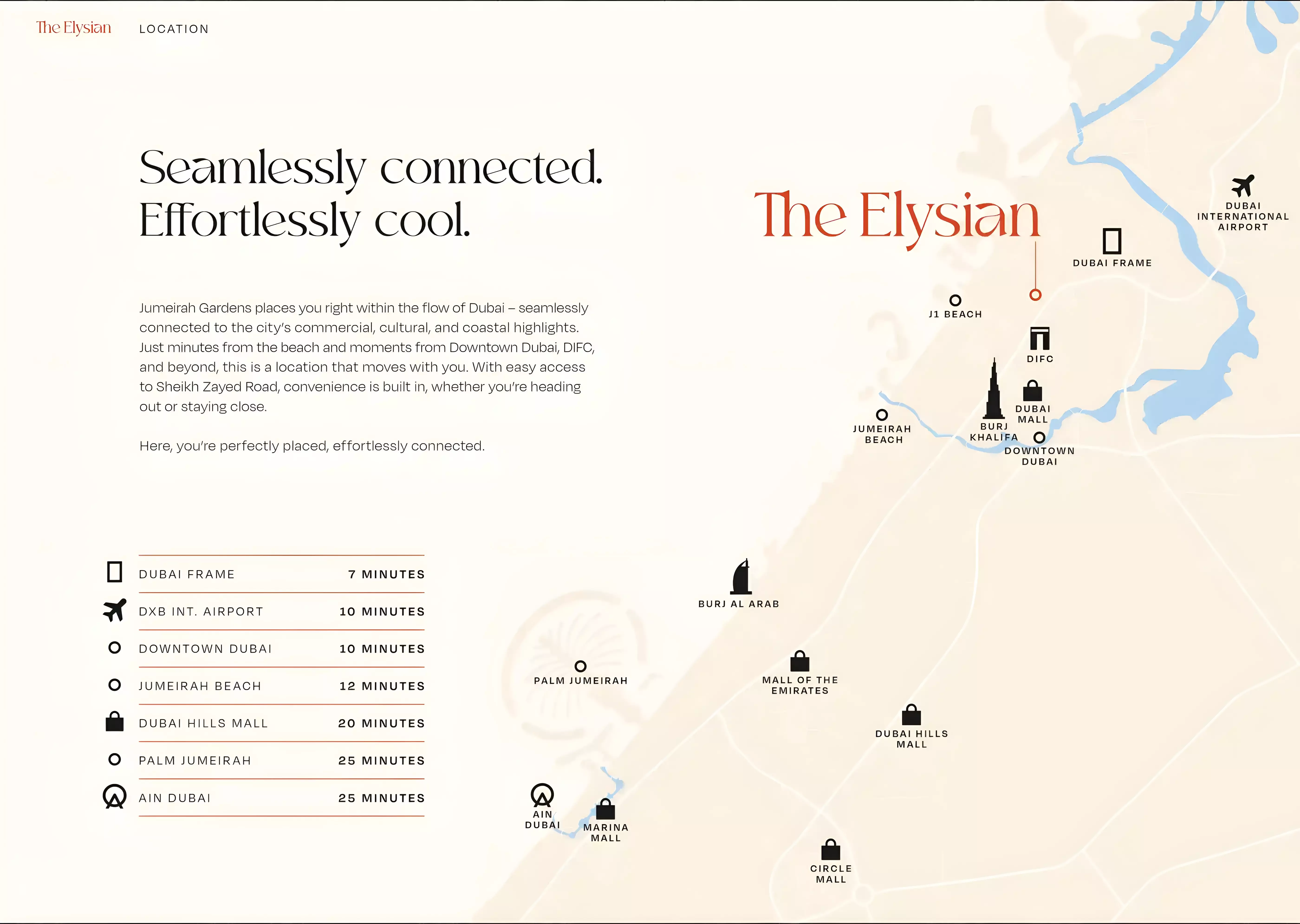 The Elysian masterplan