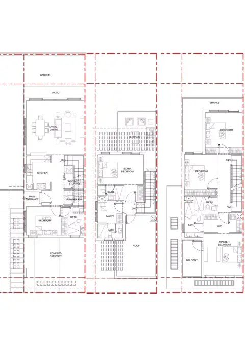 Floor plan, 5 Bed