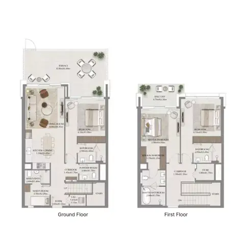 Terra Woods floor plan, 3 Bed, 2,580–2,702 sq ft
